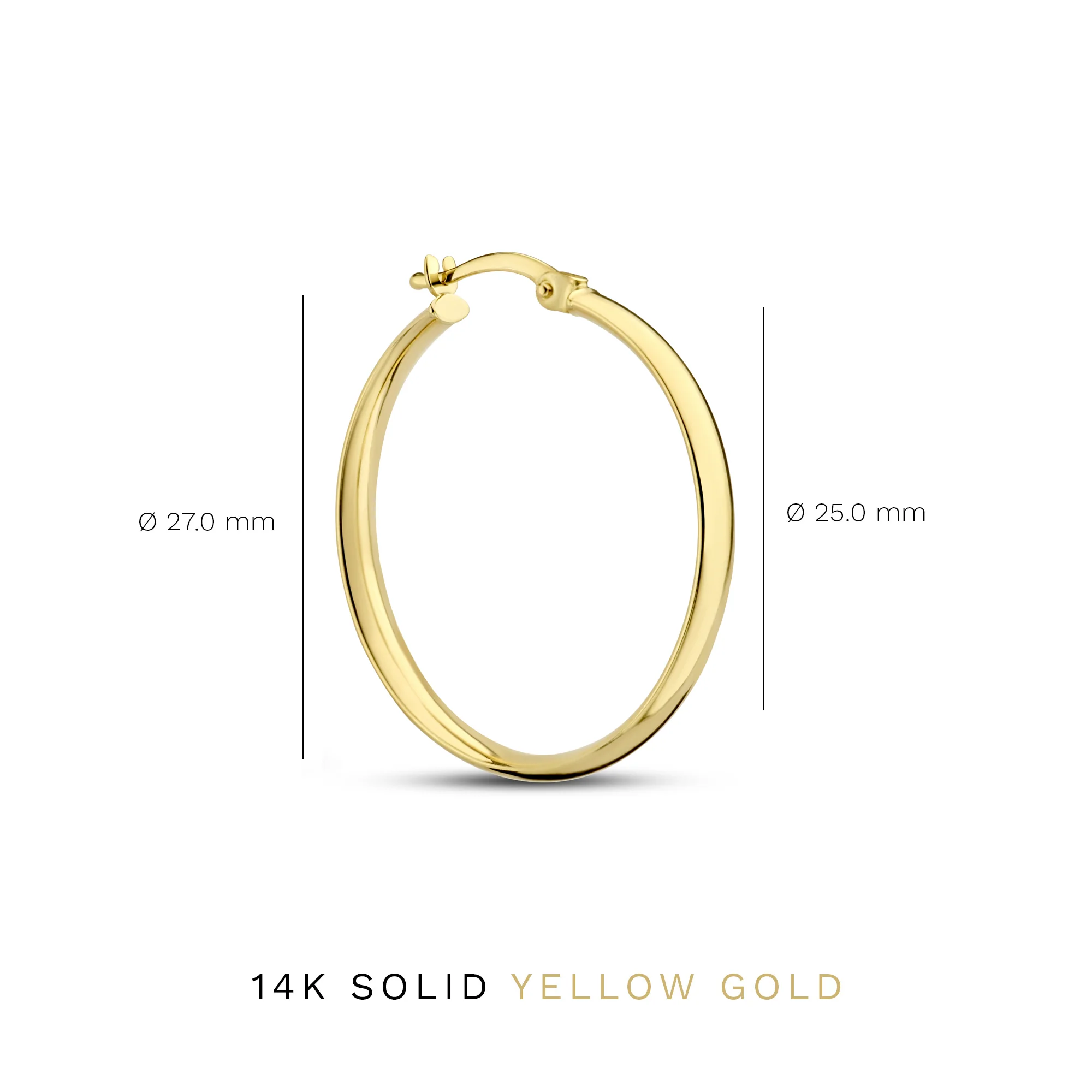 Cadeau d'Isabel 14 karat gold earring set - Image 6
