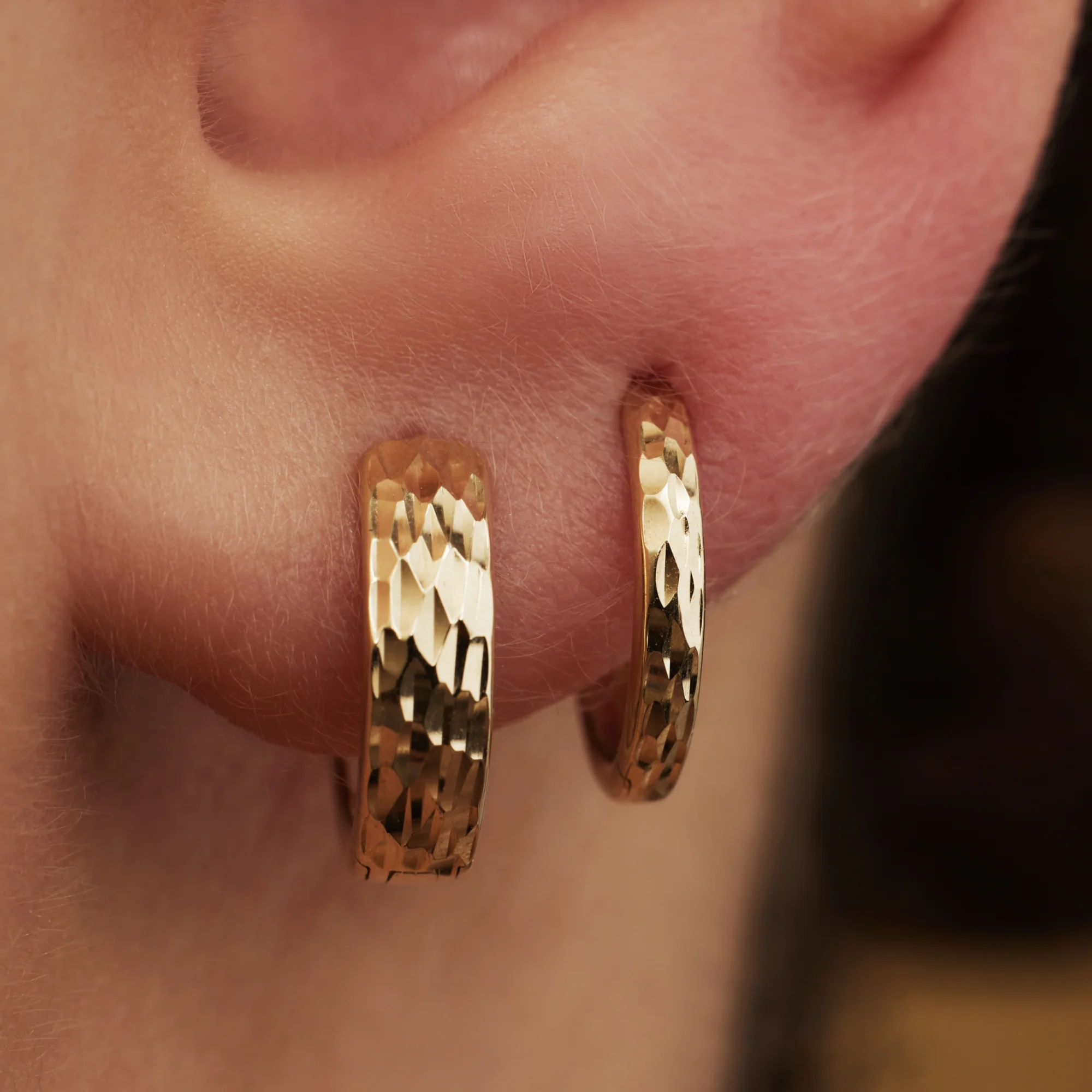 Cadeau d'Isabel 14 karat gold earring set - Image 3