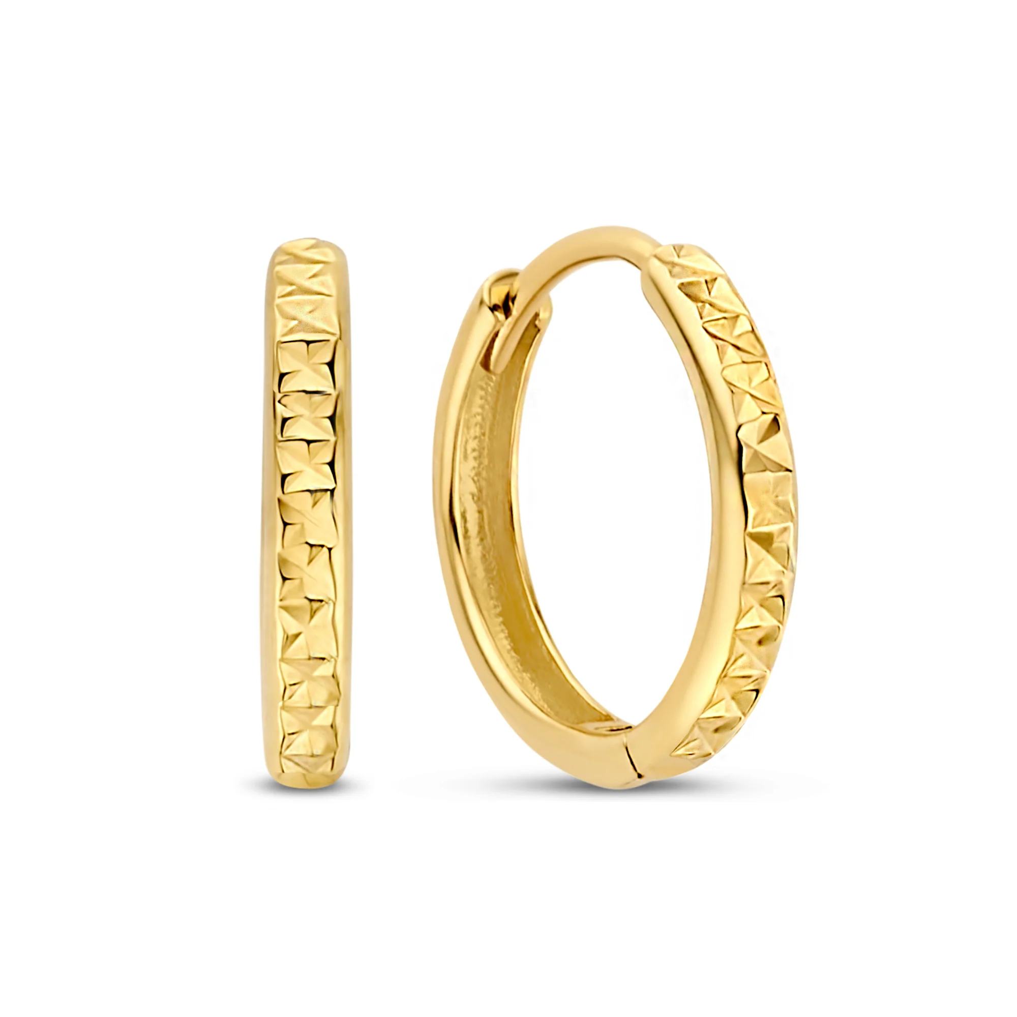 Cadeau d'Isabel 14 karat gold earring set - Image 4