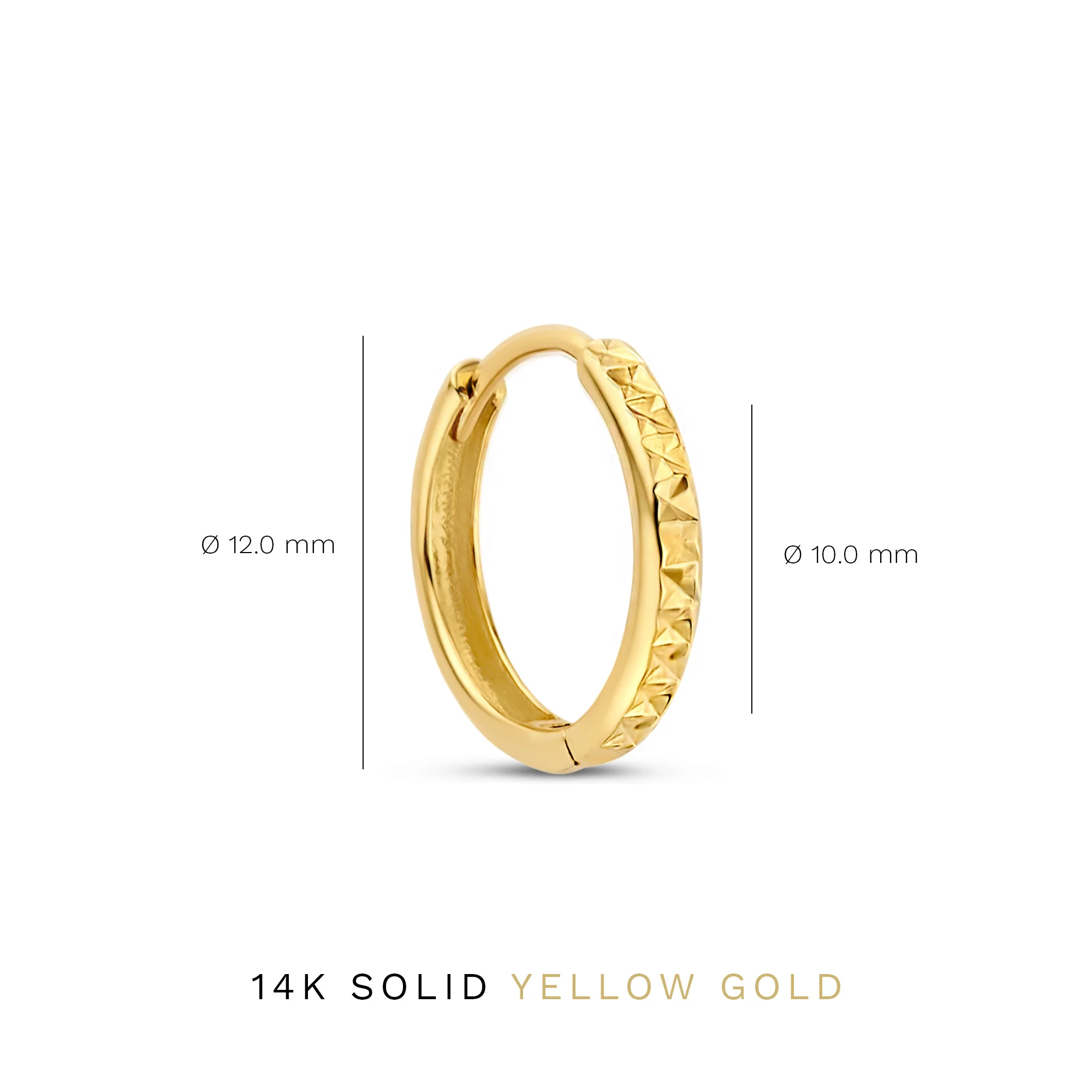 Cadeau d'Isabel 14 karat gold earring set - Image 6