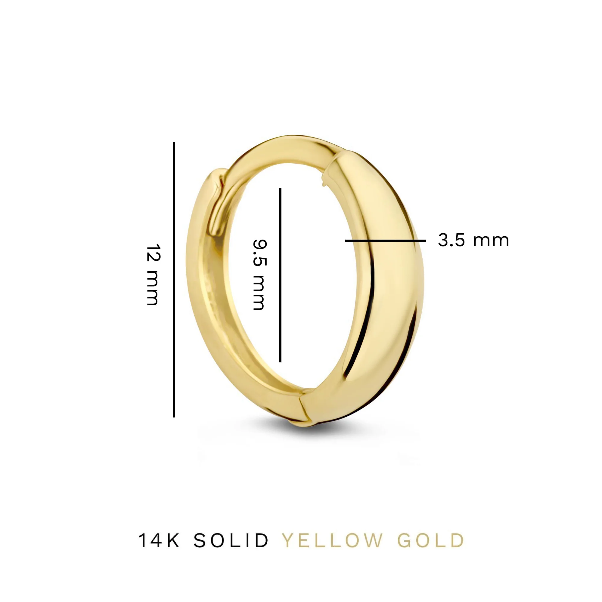 Cadeau d'Isabel 14 karat gold earring set - Image 7