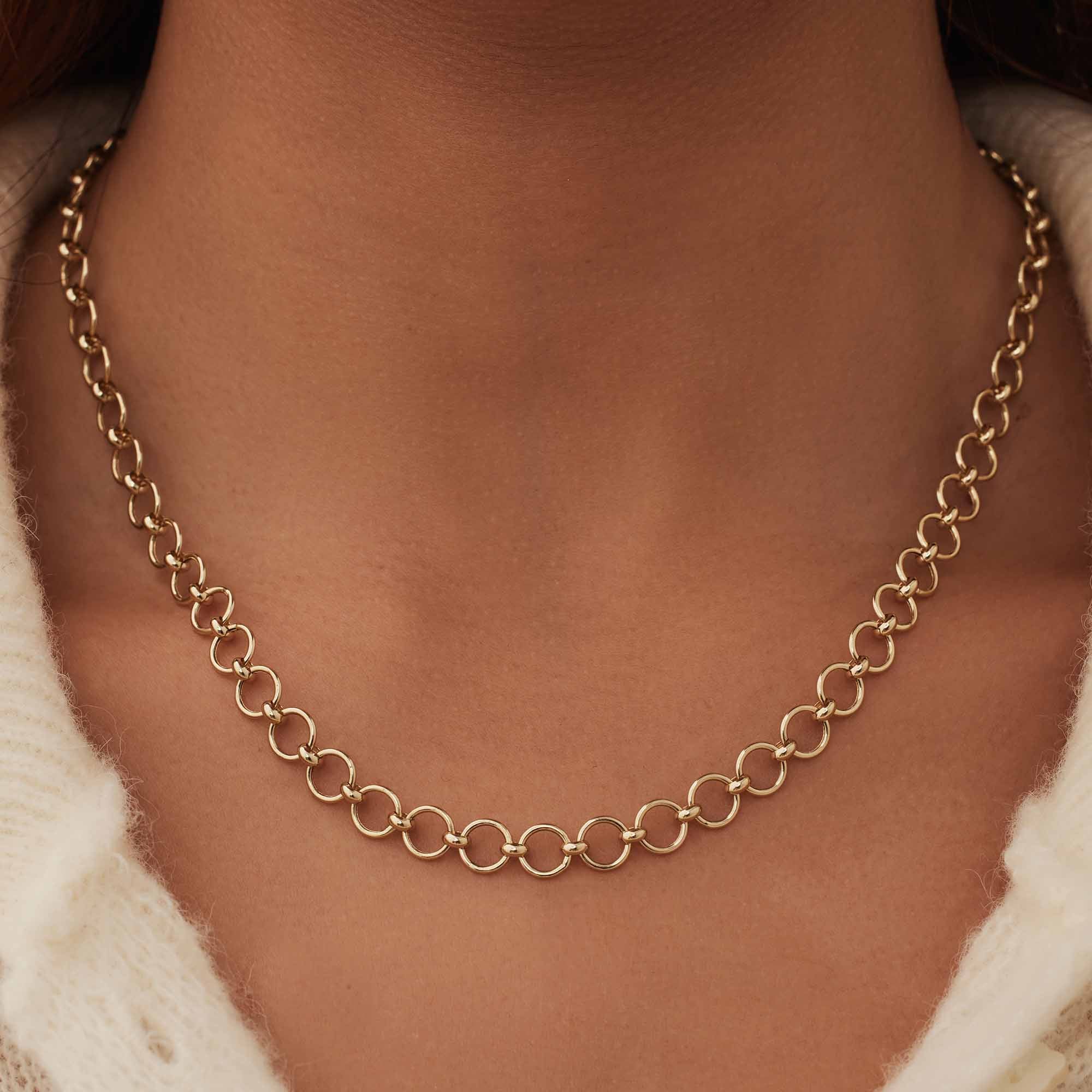 Cadeau d'Isabel 14 karat gold necklace and bracelet gift set - Image 3