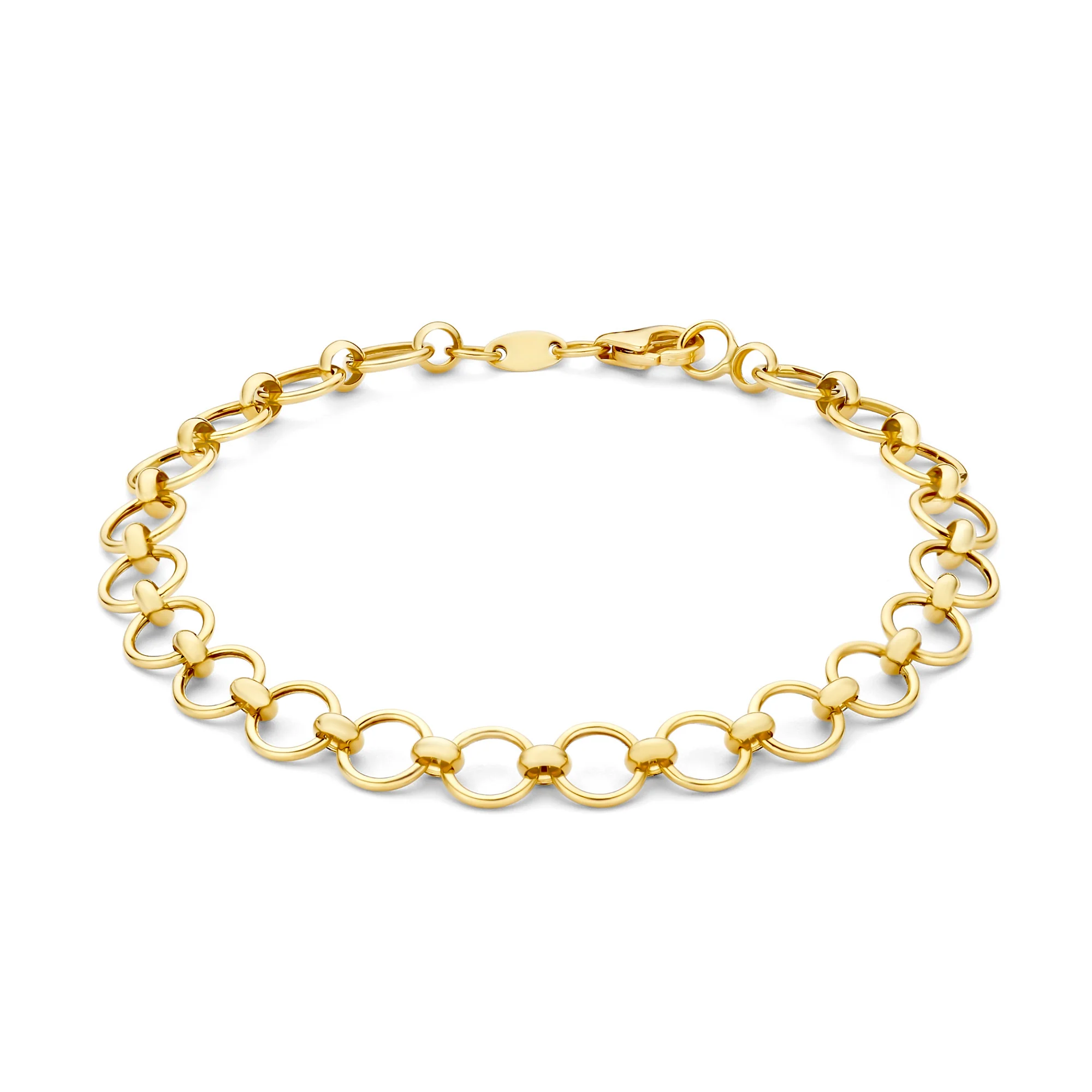 Cadeau d'Isabel 14 karat gold necklace and bracelet gift set - Image 6