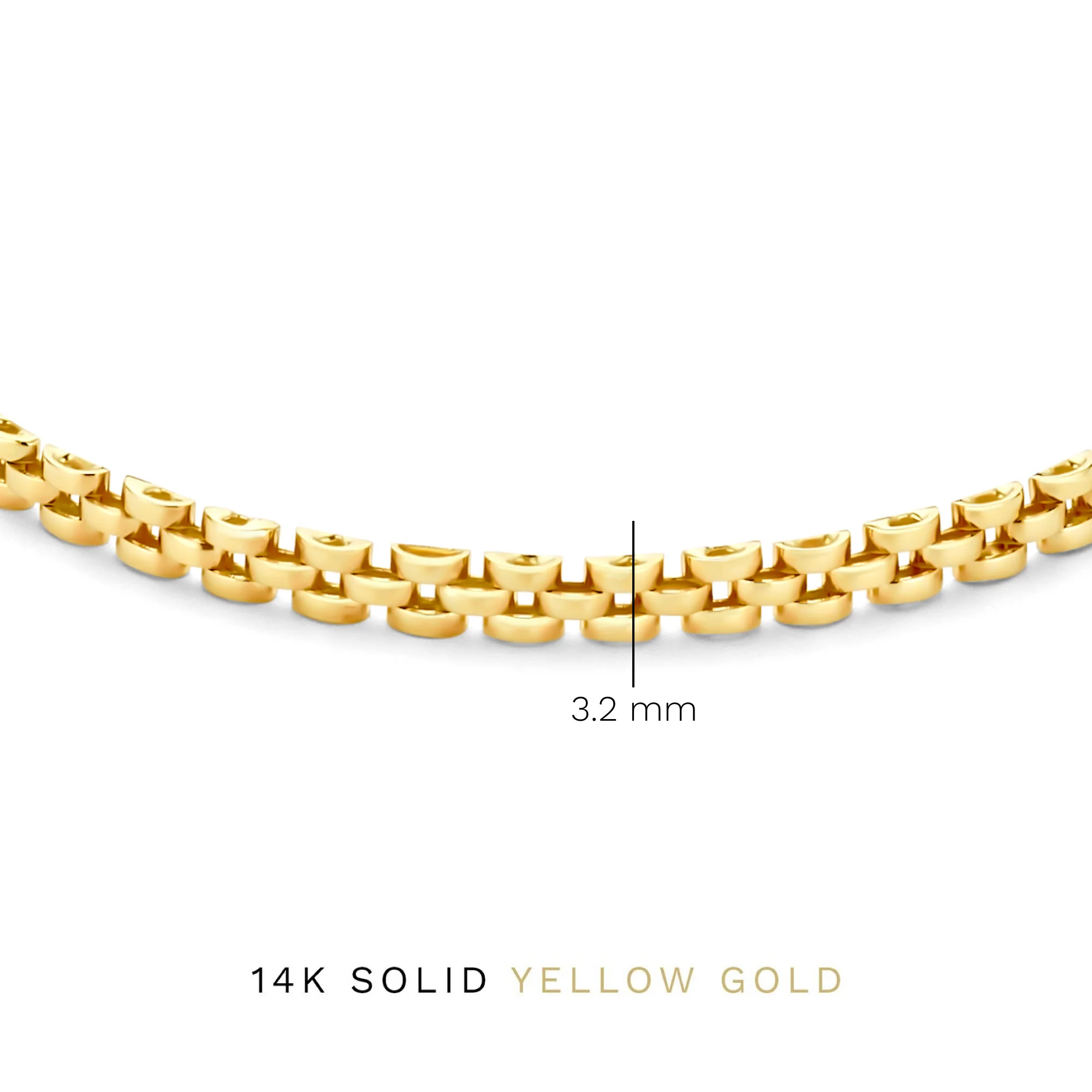 Cadeau d'Isabel 14 karat gold necklace and bracelet gift set - Image 10