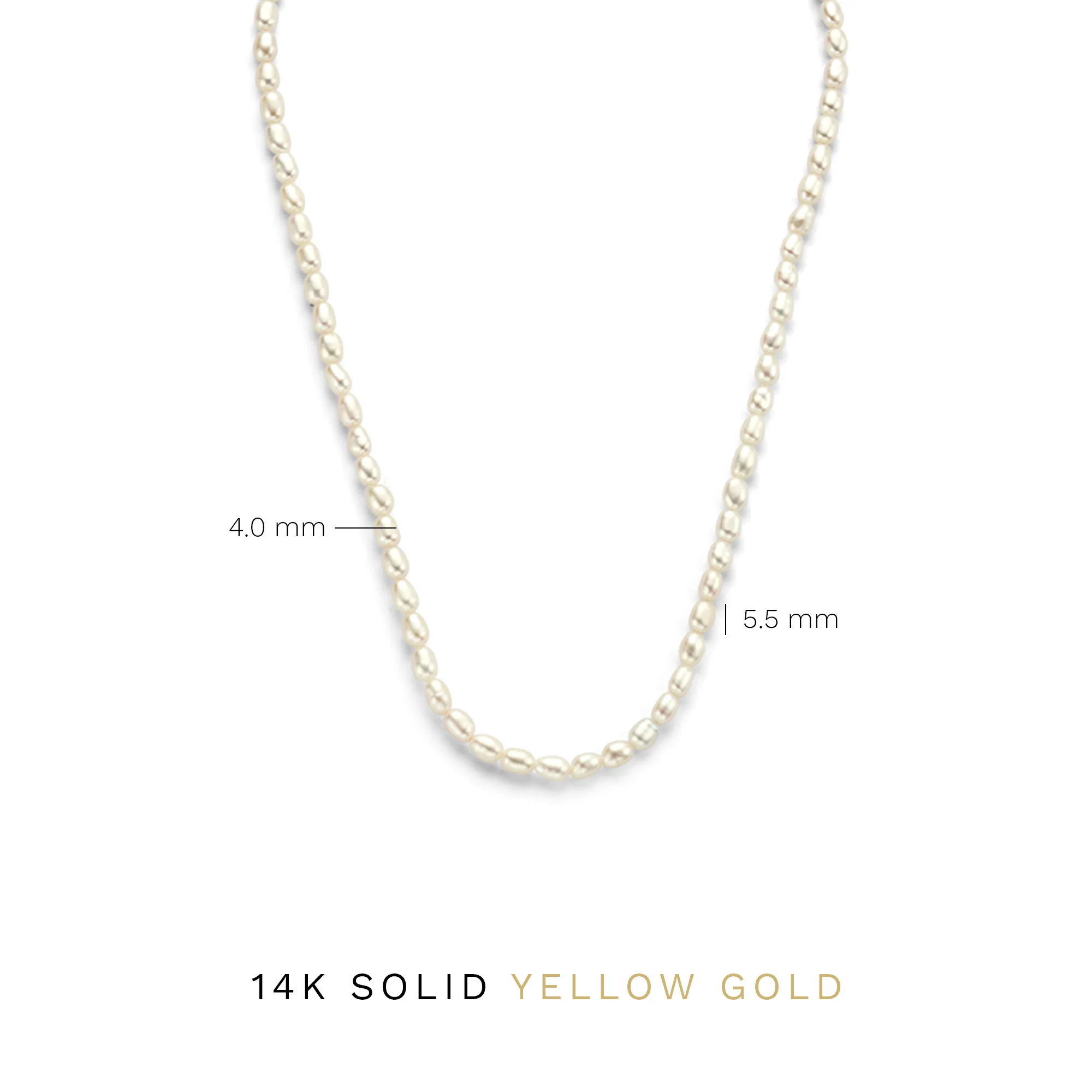 Cadeau d'Isabel 14 karat gold necklace and bracelet with pearls - Image 10