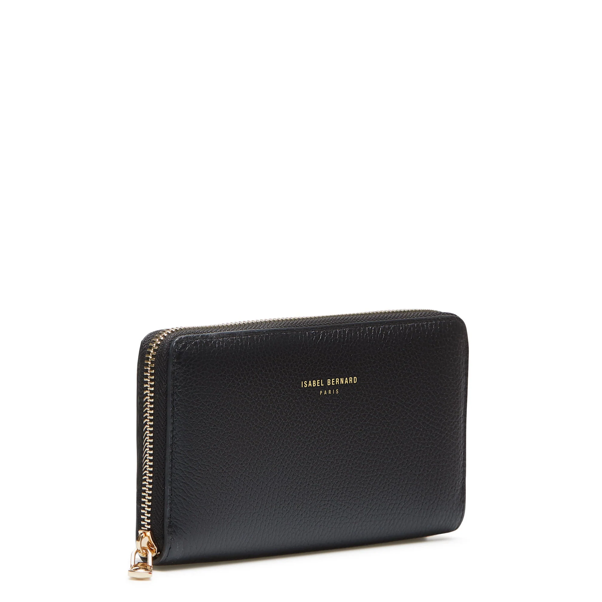 Cadeau d'Isabel black calfskin leather handbag and wallet set - Image 10