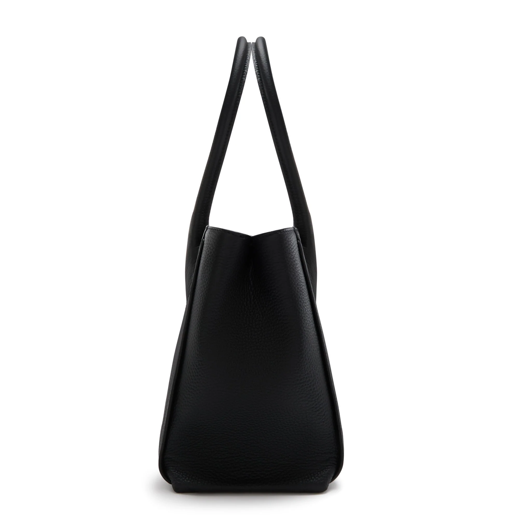 Cadeau d'Isabel black calfskin leather handbag and wallet set - Image 6