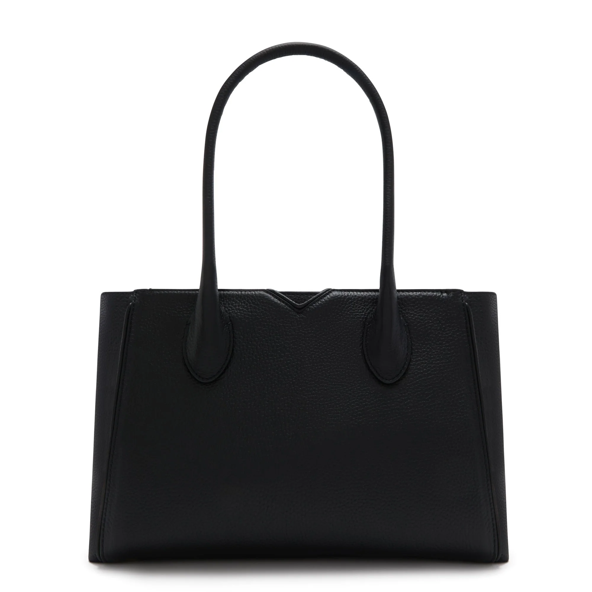 Cadeau d'Isabel black calfskin leather handbag and wallet set - Image 7