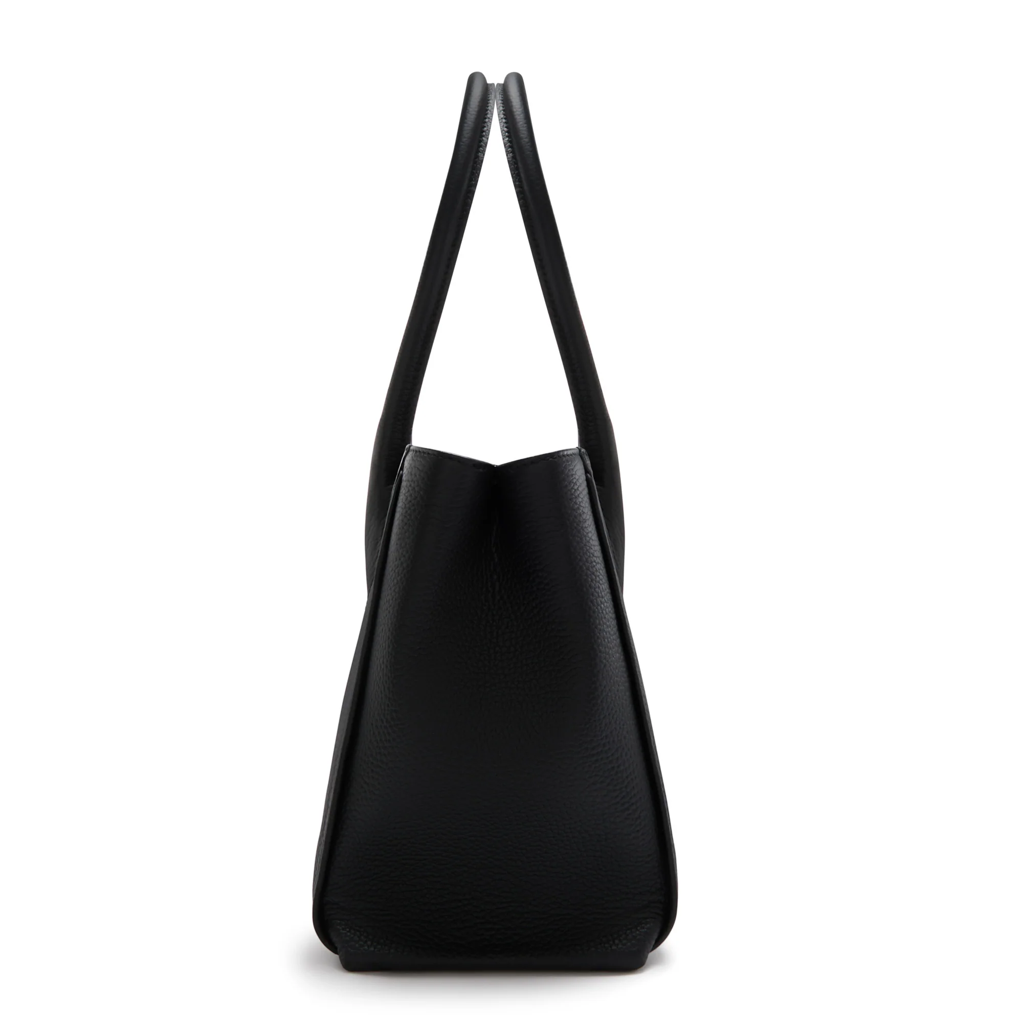 Cadeau d'Isabel black calfskin leather handbag and wallet set - Image 8