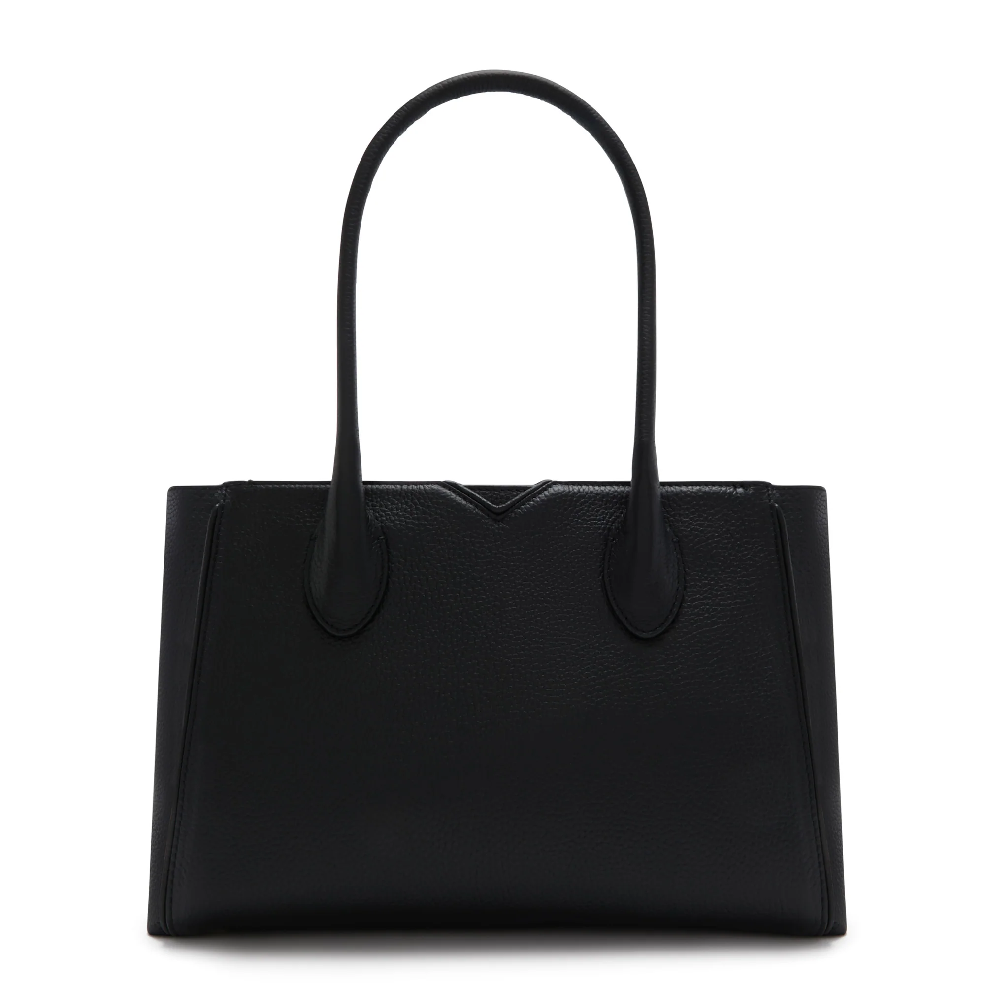 Cadeau d'Isabel black calfskin leather handbag and wallet set - Image 9
