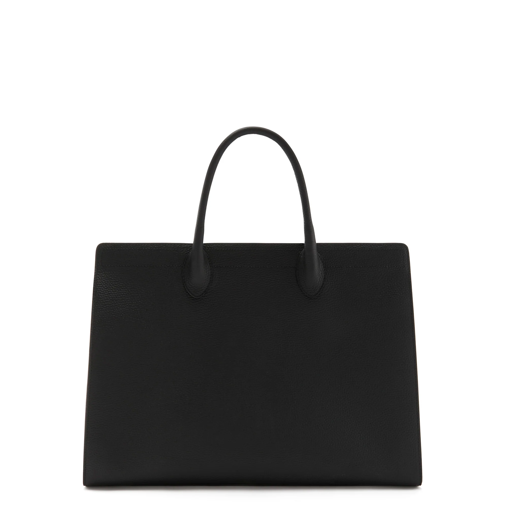 Cadeau d'Isabel black calfskin leather handbag and wallet set - Image 7