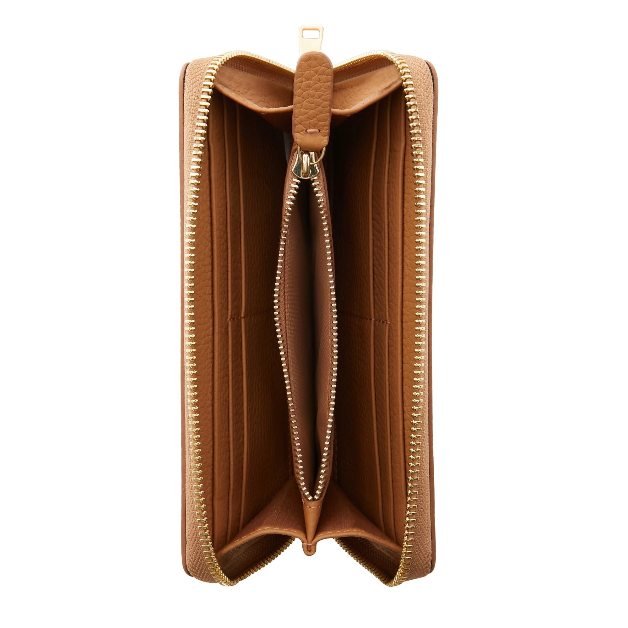 Cadeau d'Isabel camel calfskin leather shopper and wallet set - Image 12