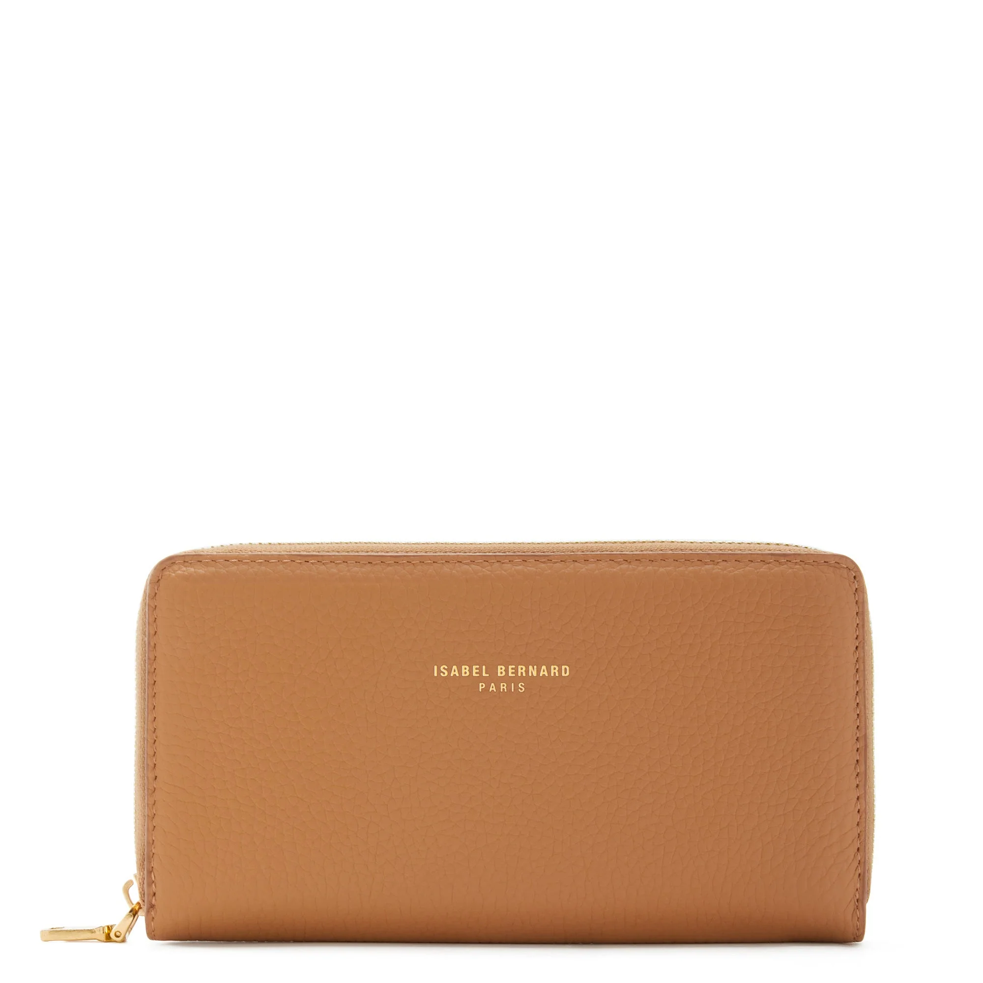 Cadeau d'Isabel camel calfskin leather shopper and wallet set - Image 9