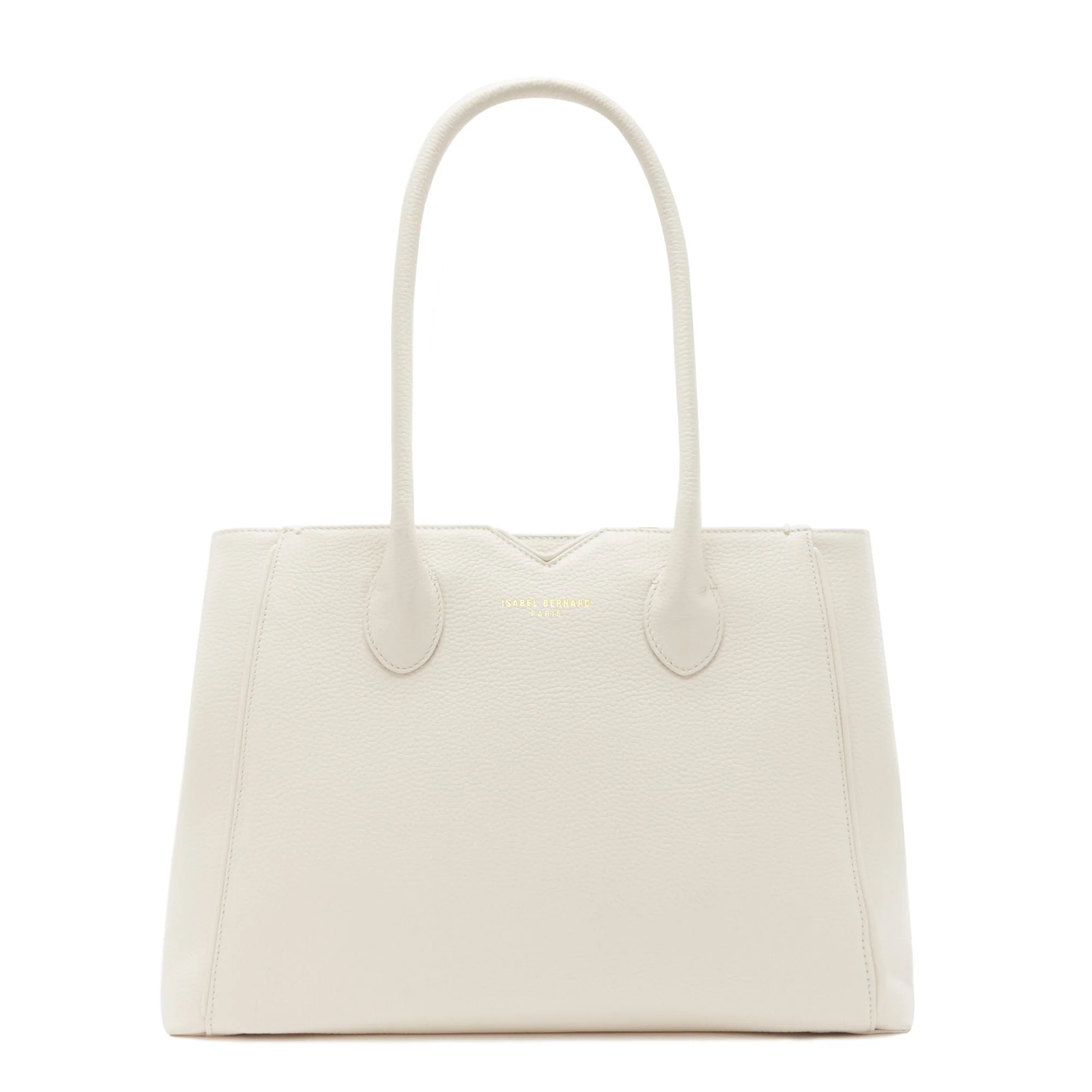 Cadeau d'Isabel cream calfskin leather handbag and wallet set - Image 4