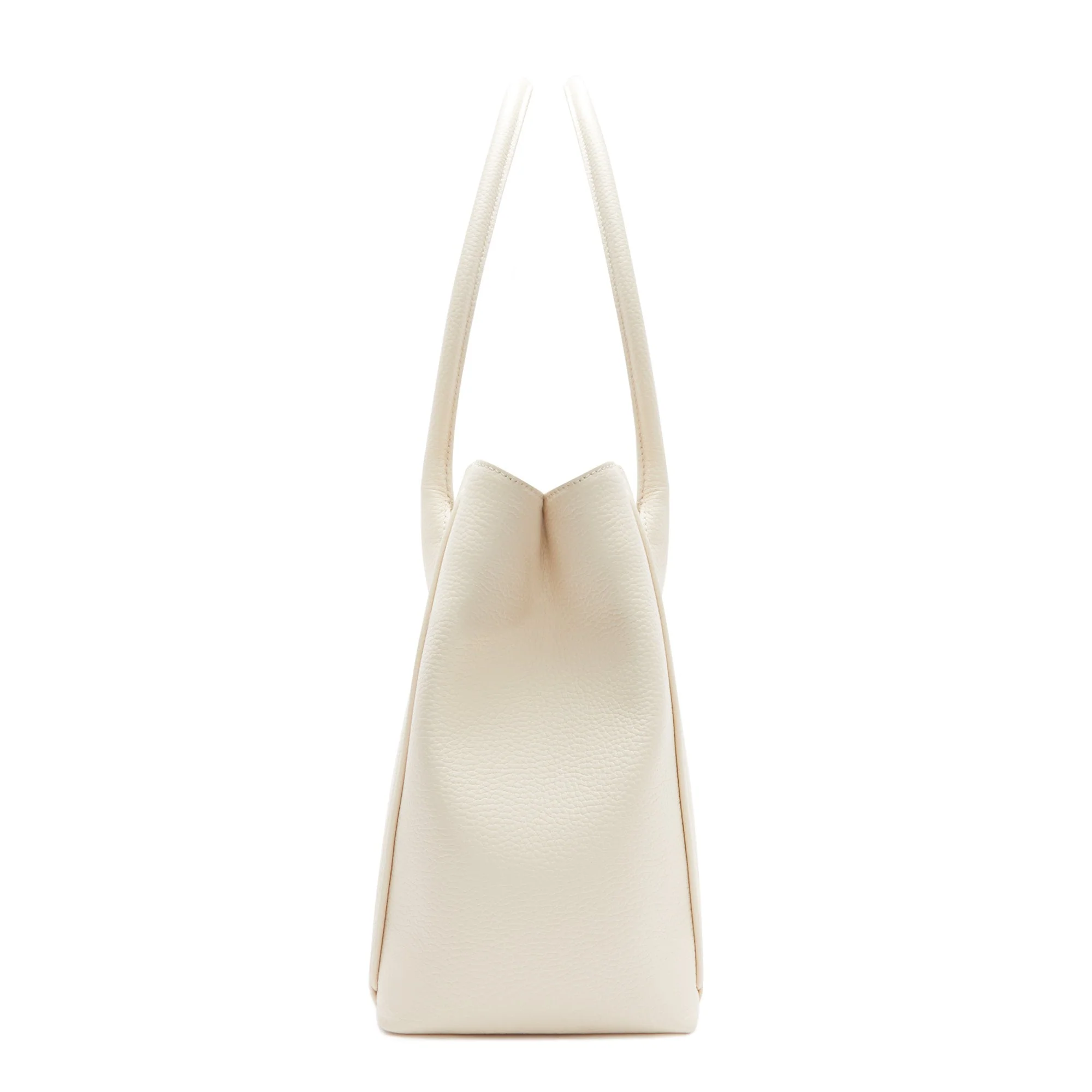 Cadeau d'Isabel cream calfskin leather handbag and wallet set - Image 6