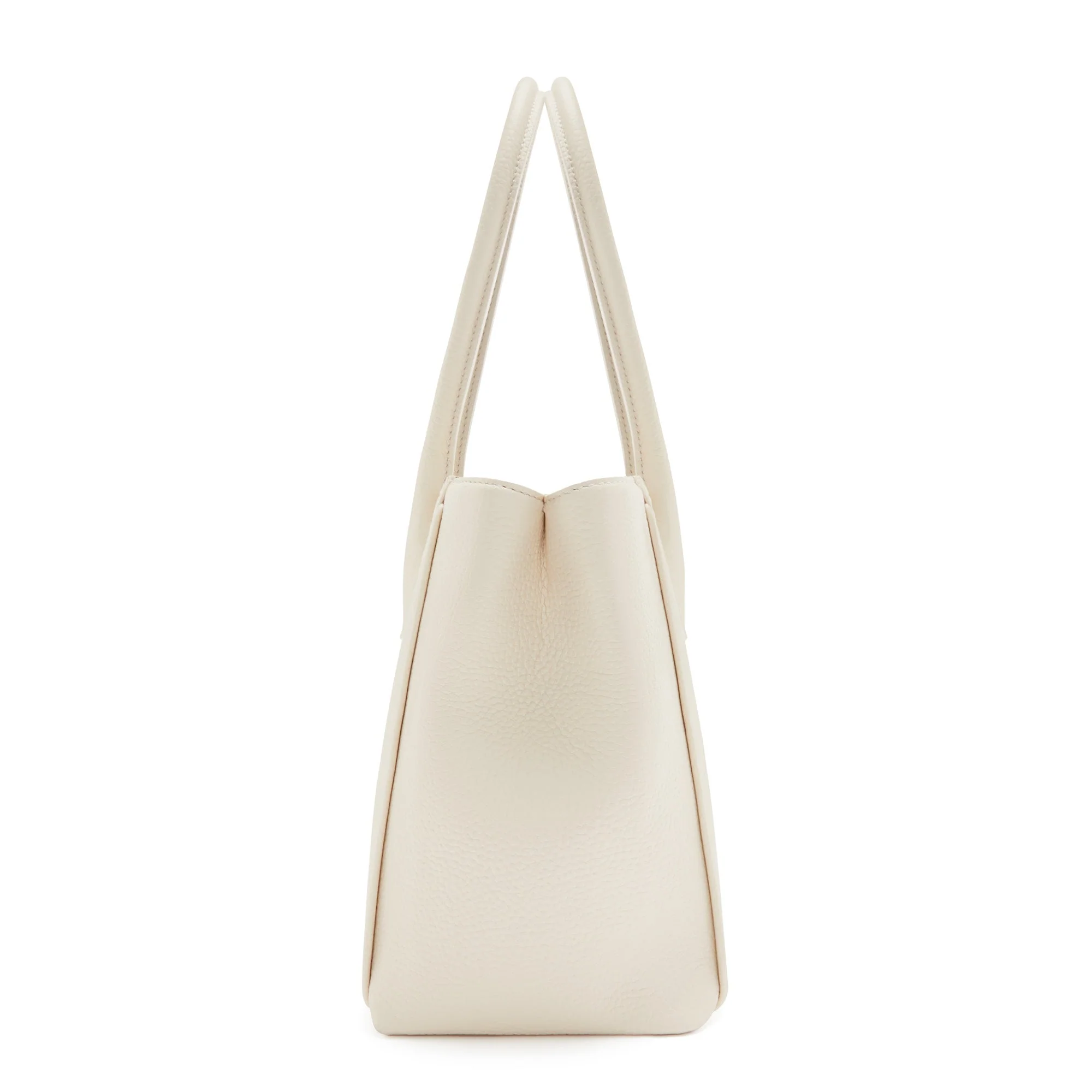 Cadeau d'Isabel cream calfskin leather handbag and wallet set - Image 6