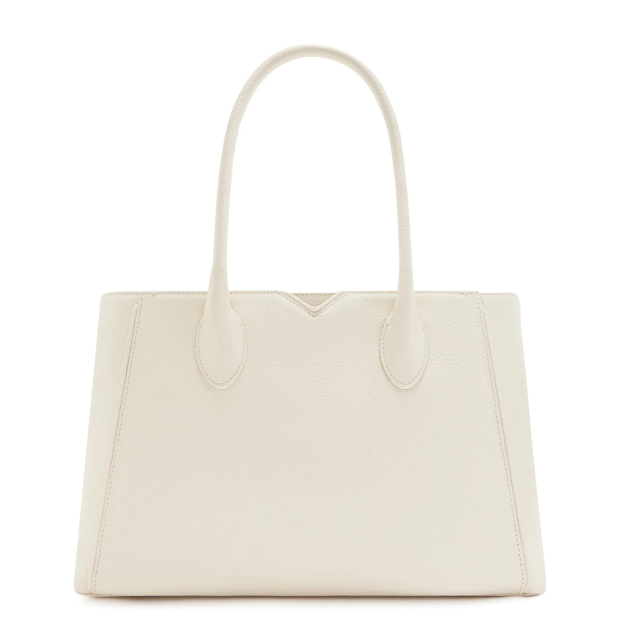 Cadeau d'Isabel cream calfskin leather handbag and wallet set - Image 7