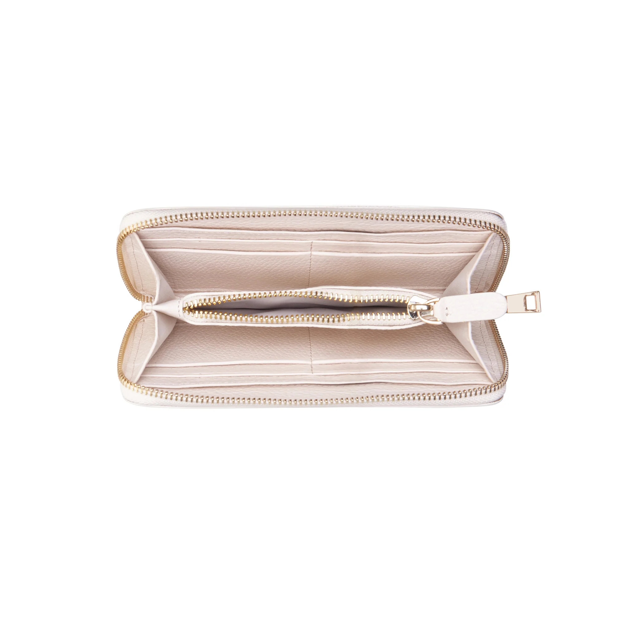 Cadeau d'Isabel cream calfskin leather shopper and wallet set - Image 11