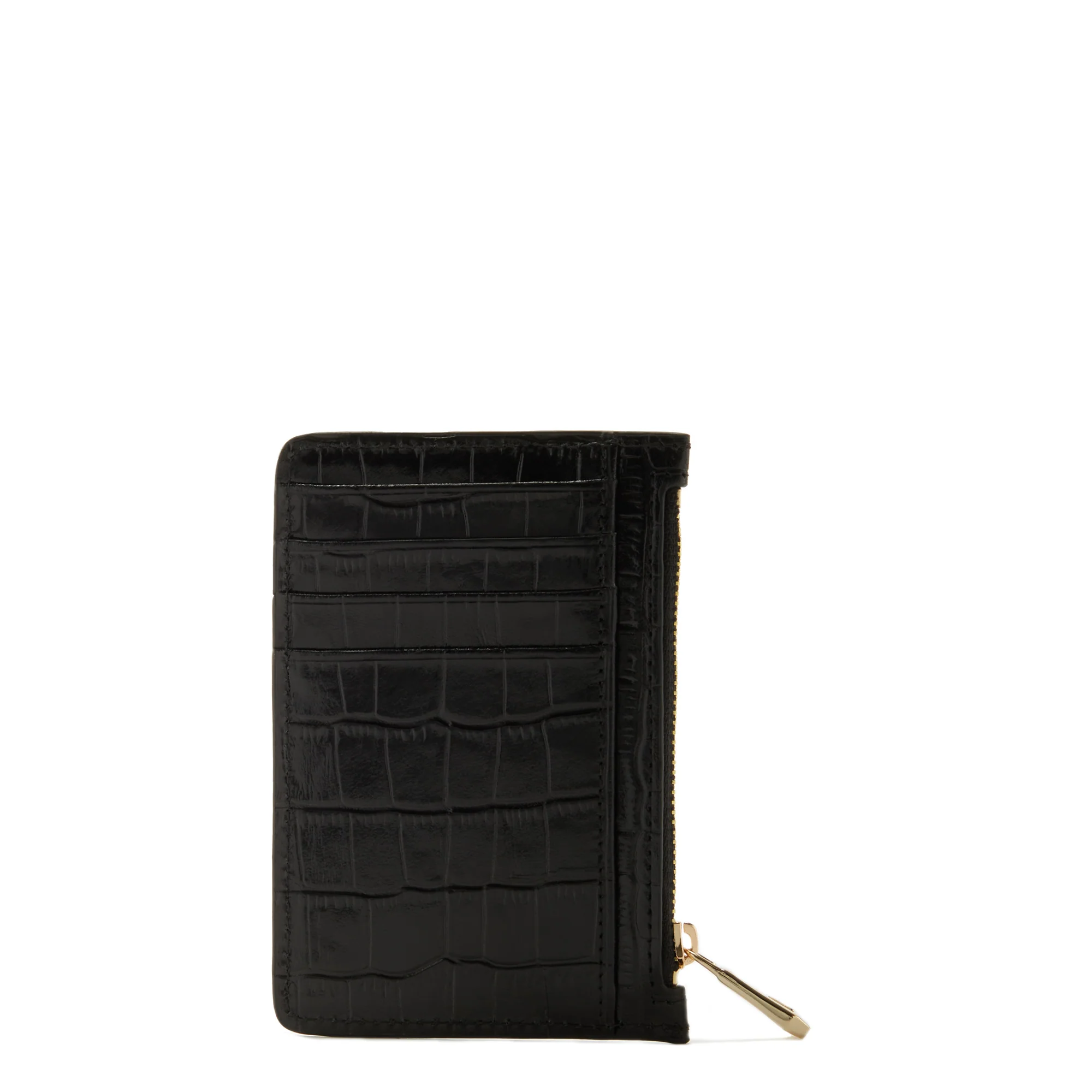 Cadeau d'Isabel croco black calfskin leather shopper & cardholder set - Image 12