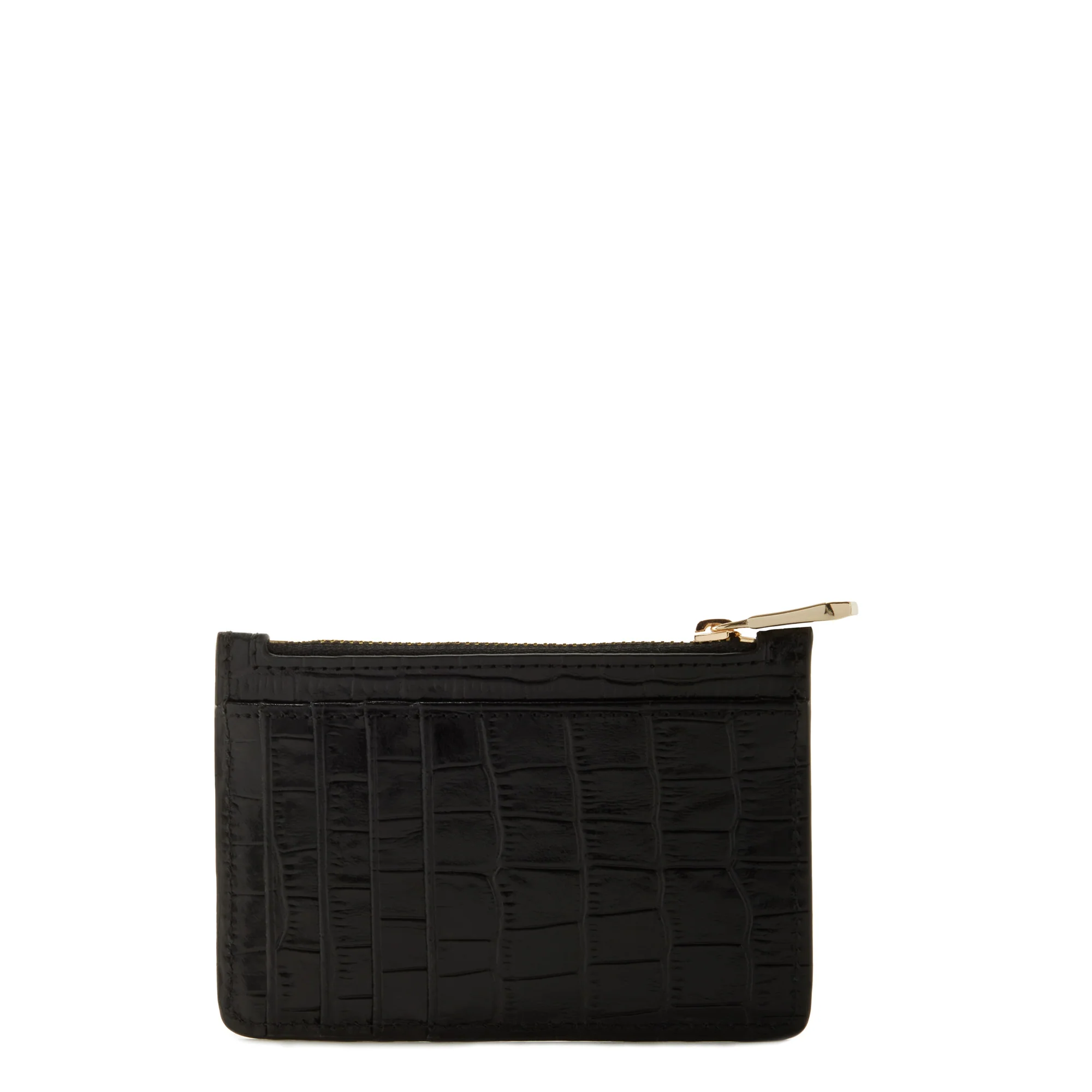 Cadeau d'Isabel croco black calfskin leather shopper & cardholder set - Image 13
