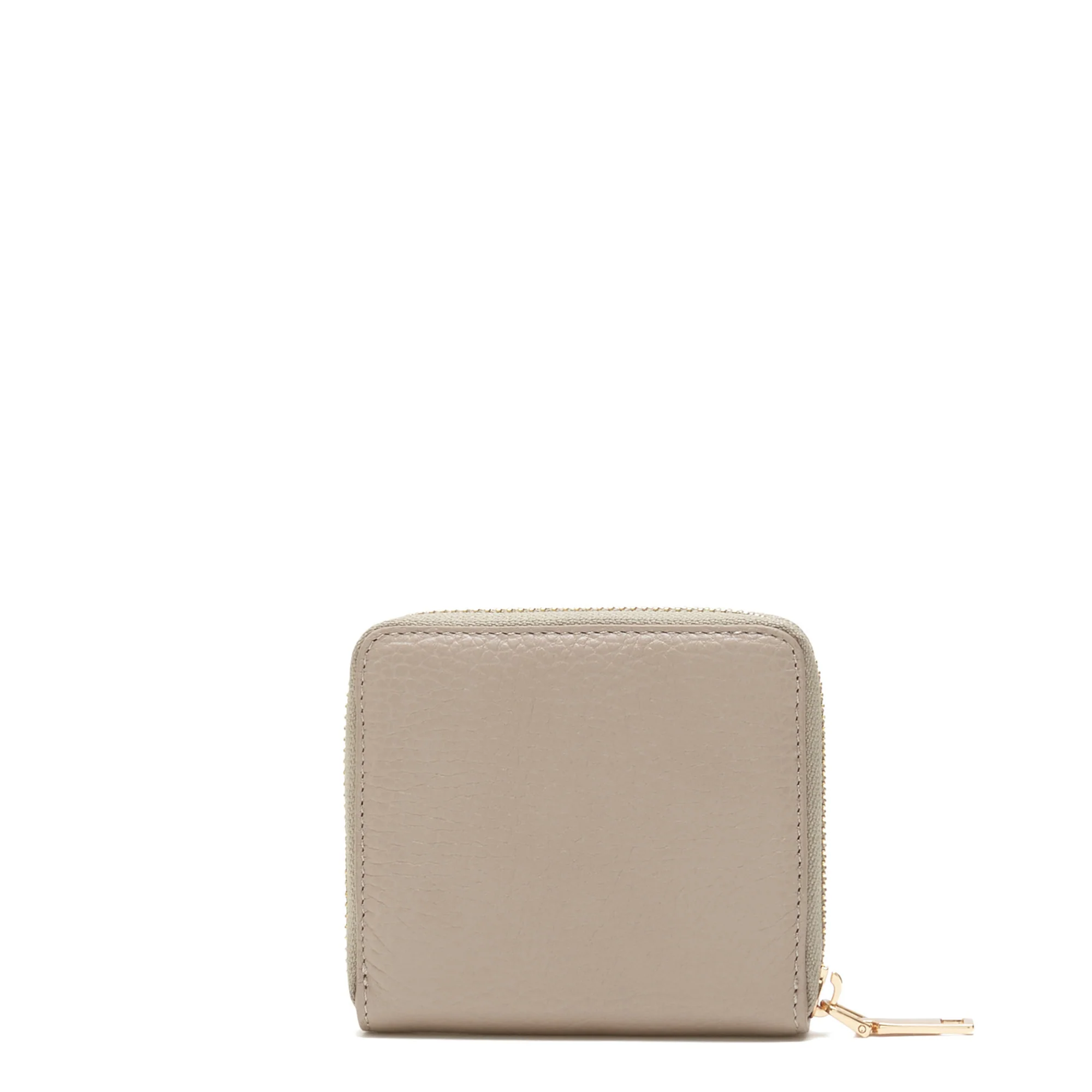 Cadeau d'Isabel taupe calfskin leather handbag and wallet set - Image 10