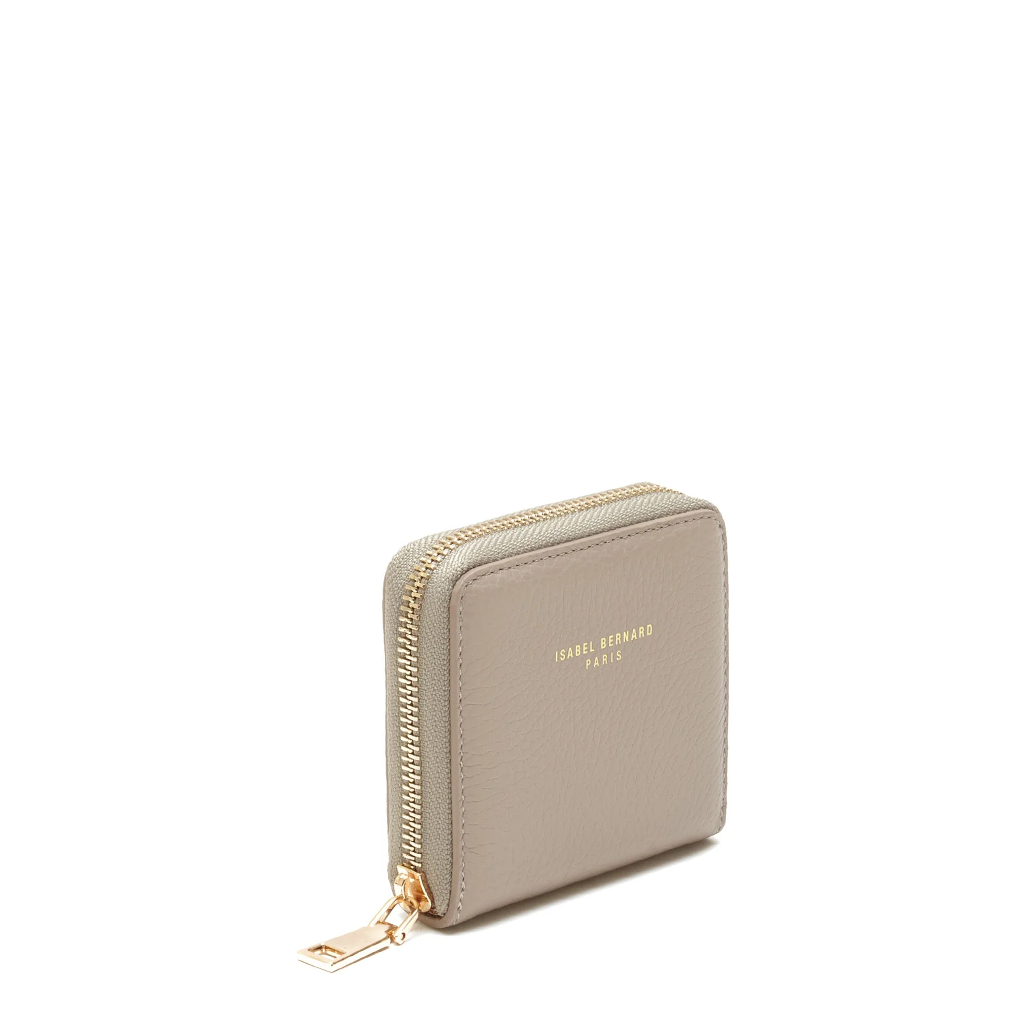 Cadeau d'Isabel taupe calfskin leather handbag and wallet set - Image 10
