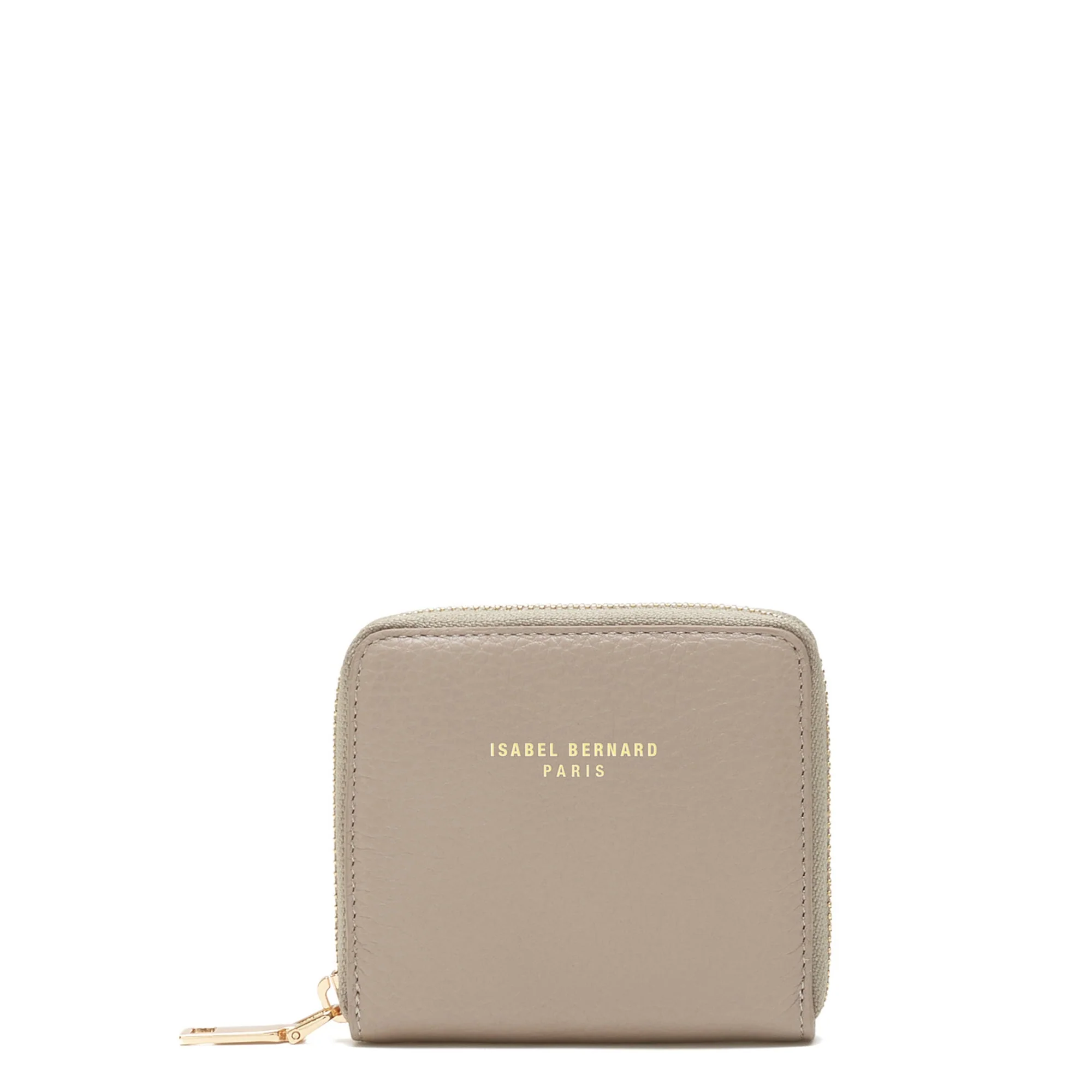 Cadeau d'Isabel taupe calfskin leather handbag and wallet set - Image 8