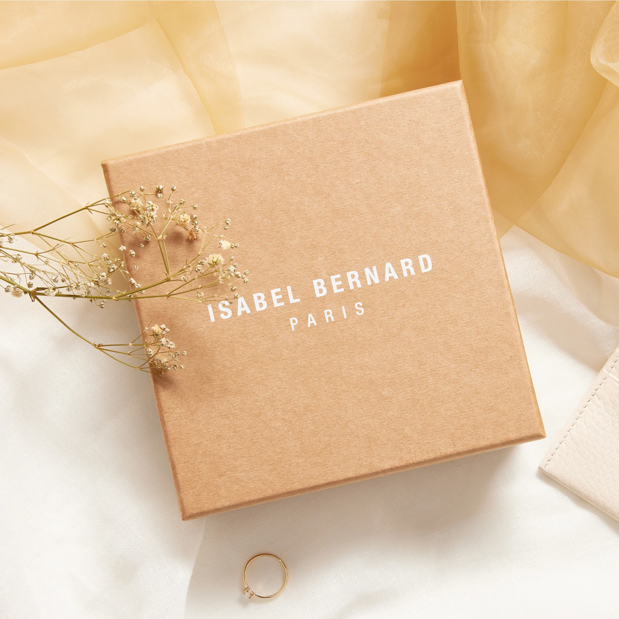 Honoré Aveline camel calfskin leather card holder - Image 10
