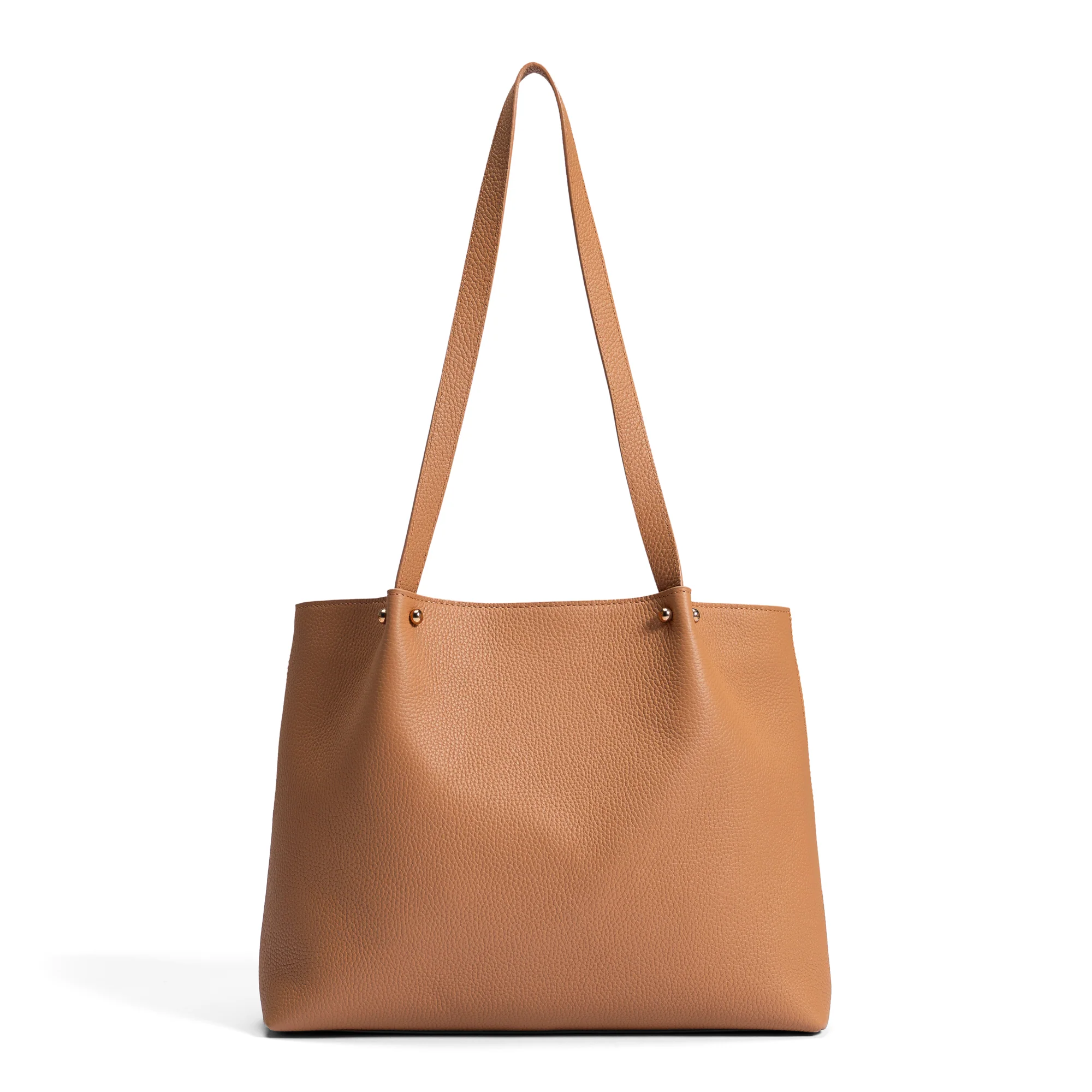 Honoré Nata camel leather shopper calfskin leather - Image 6