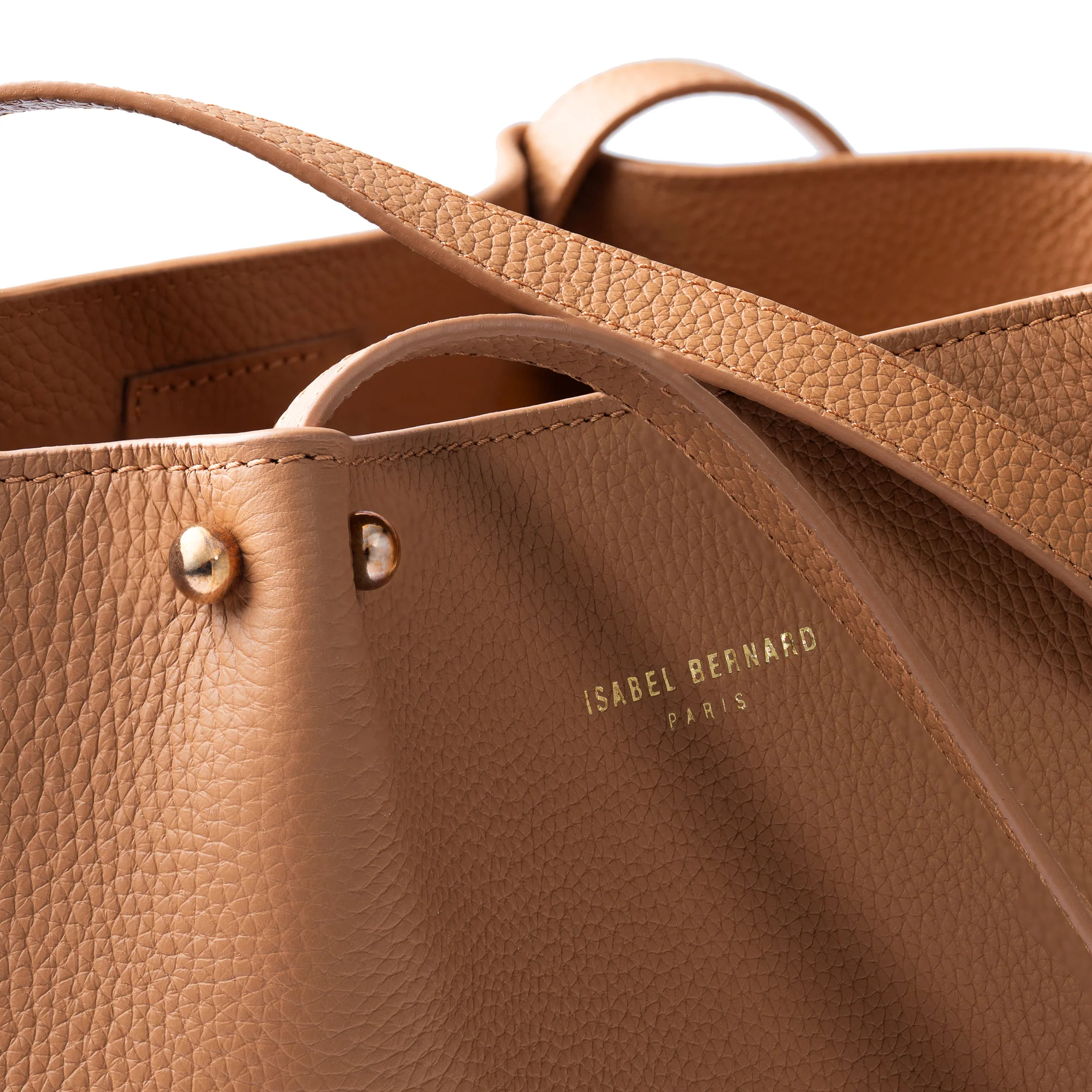 Honoré Nata camel leather shopper calfskin leather - Image 7