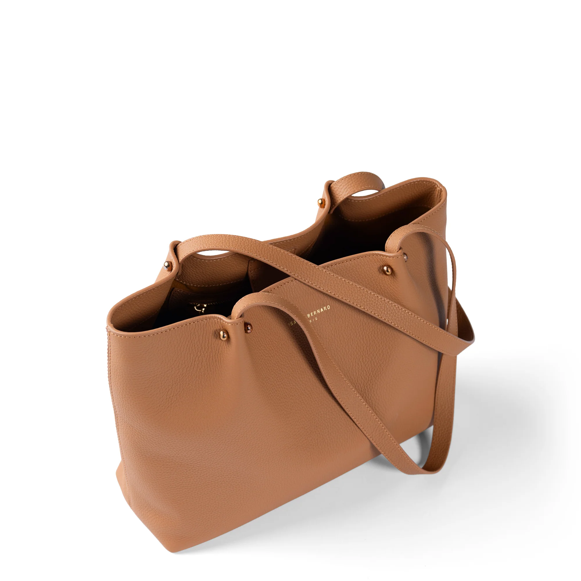 Honoré Nata camel leather shopper calfskin leather - Image 9