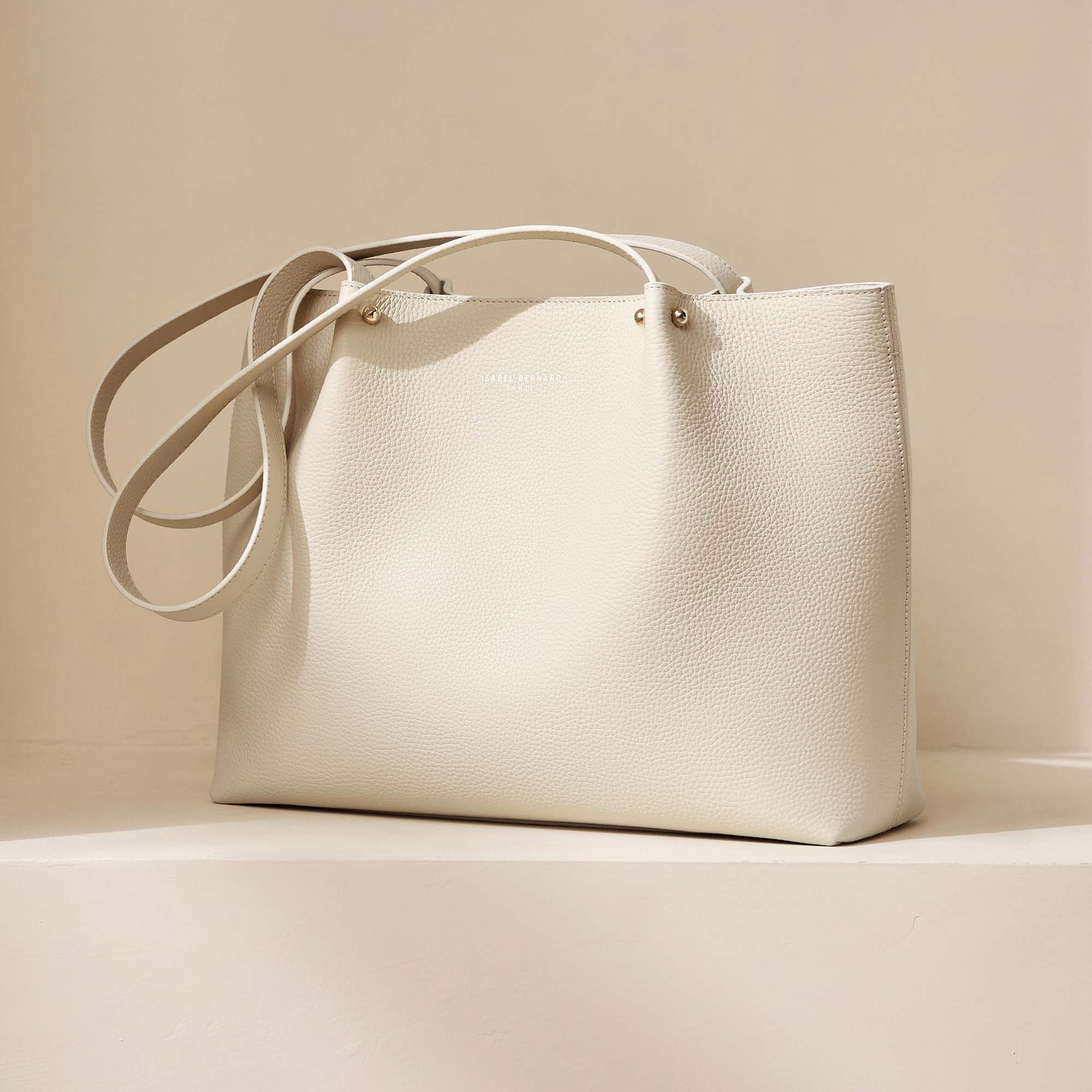 Honoré Nata cream leather shopper calfskin leather - Image 5