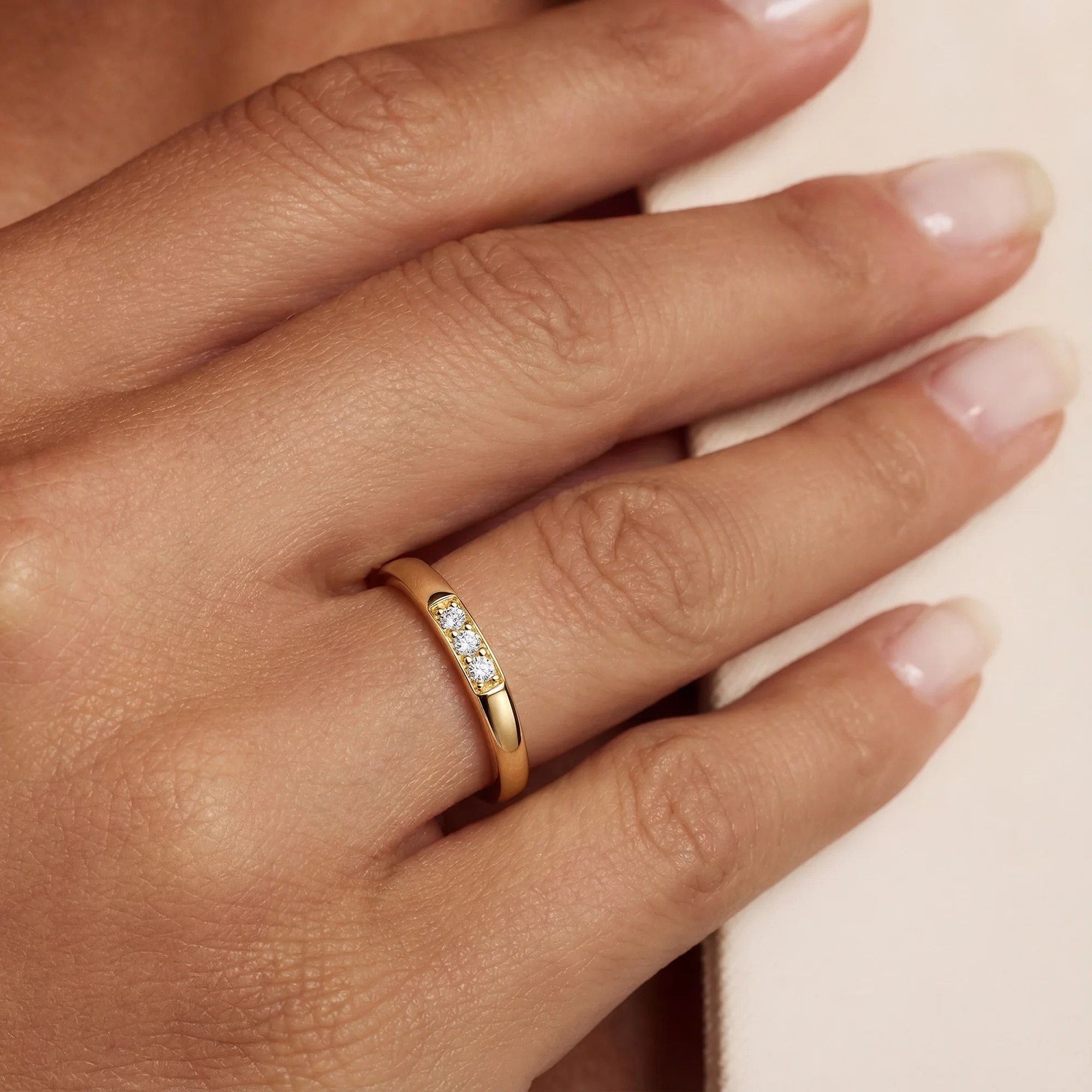 De La Paix Elise Ring With Diamonds 0.05 Carat - Image 2