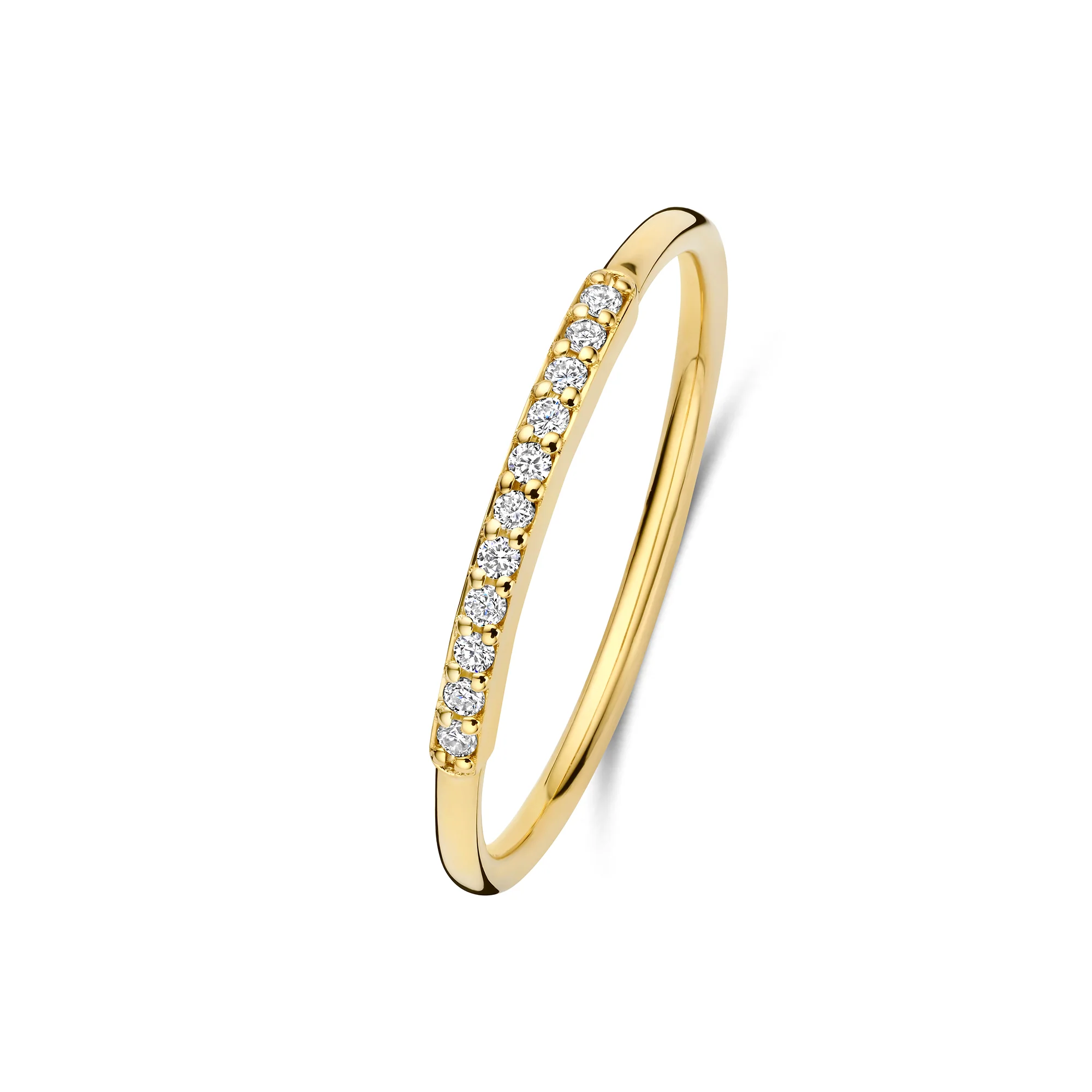 De La Paix Indy Ring With Diamonds 0.05 Carat