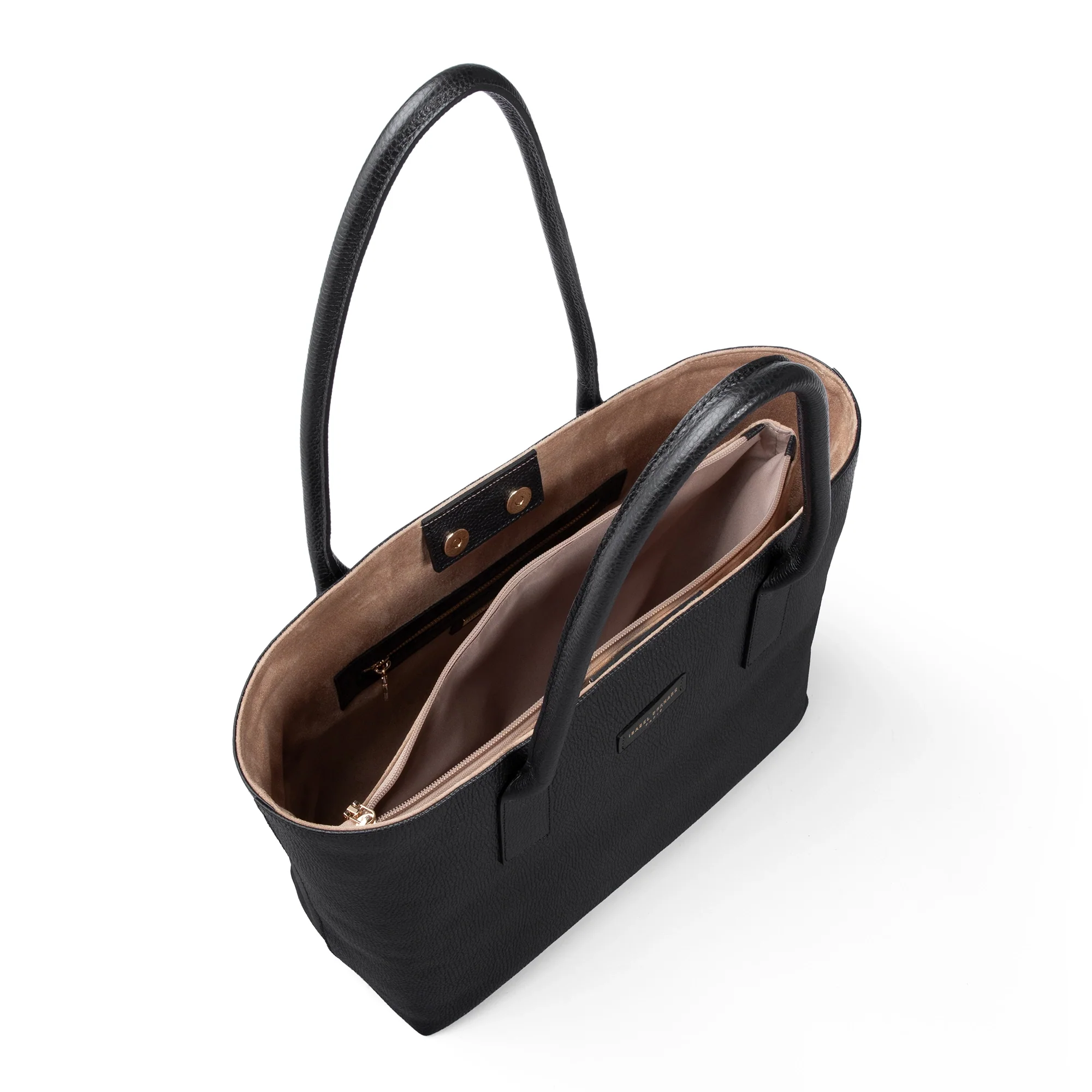 Honoré Elin Black calfskin leather shoulder bag - Image 4