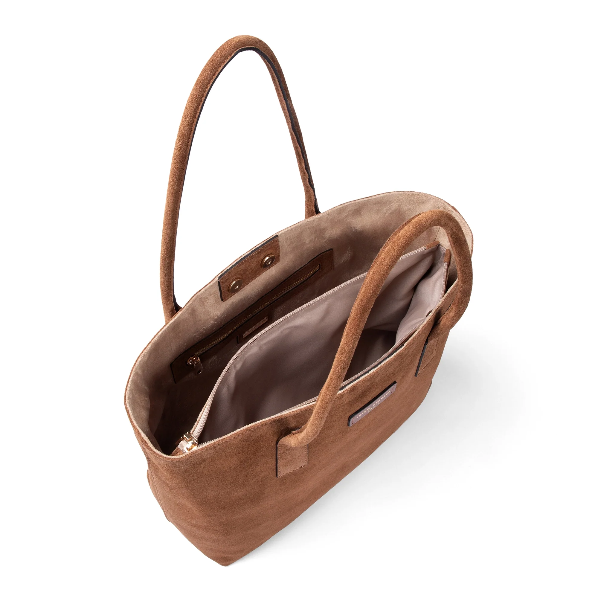 Honoré Elin Brown Suede shoulder bag - Image 4