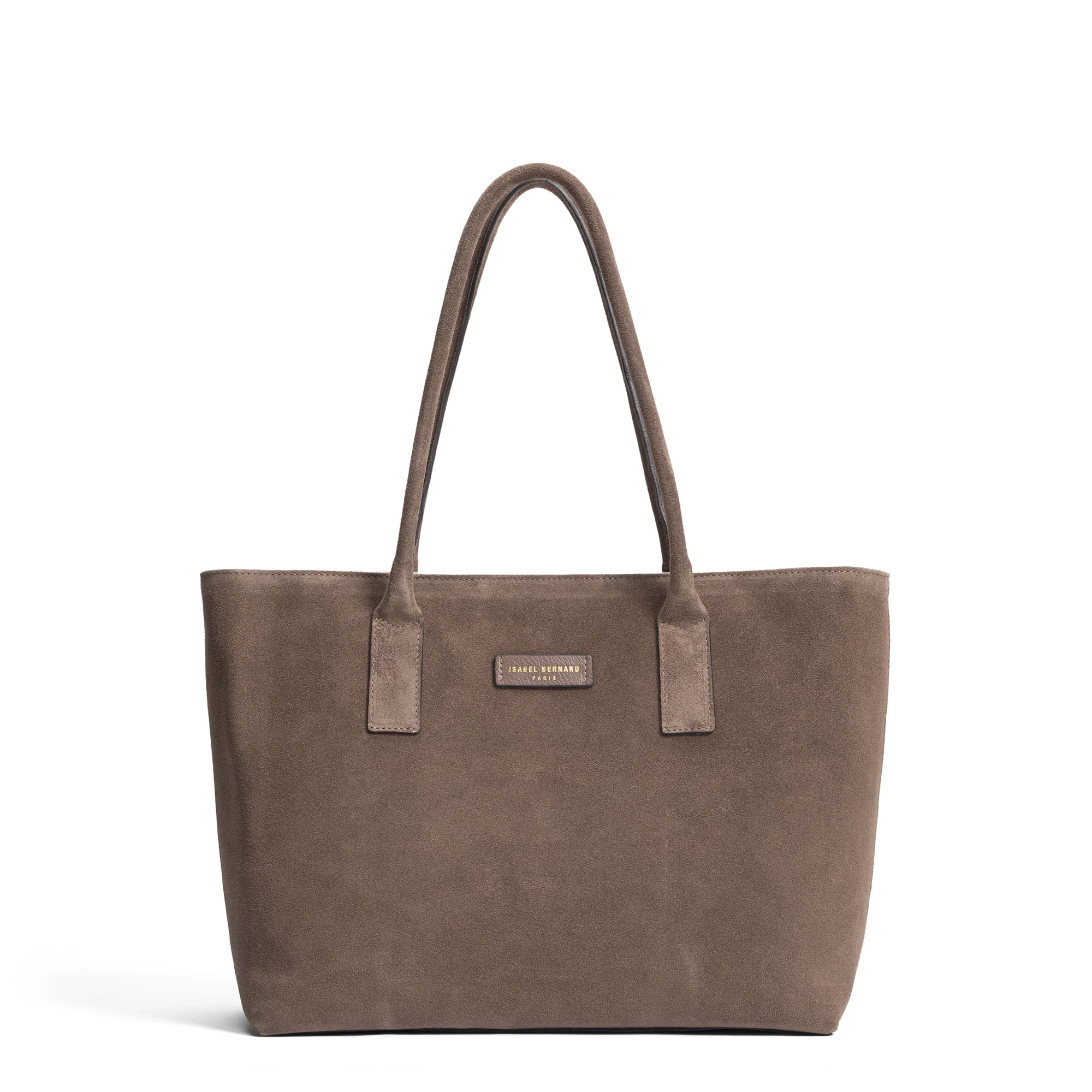 Honoré Elin Taupe Suede shoulder bag
