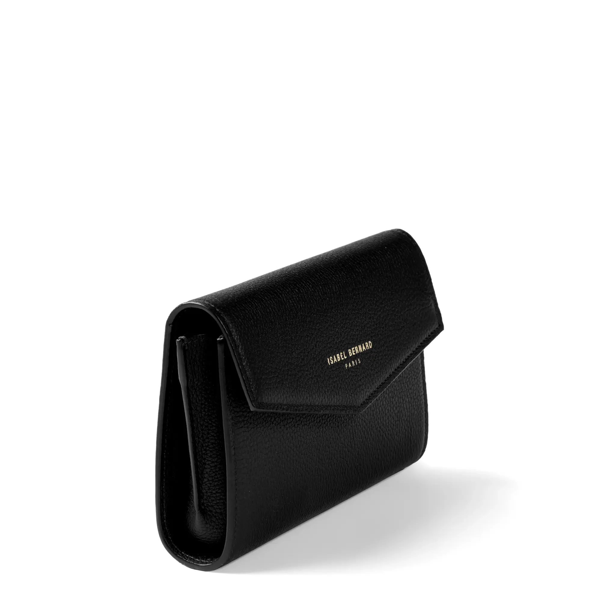 Honoré Lina Black Clutch With Detachable Shoulder Chain - Image 5