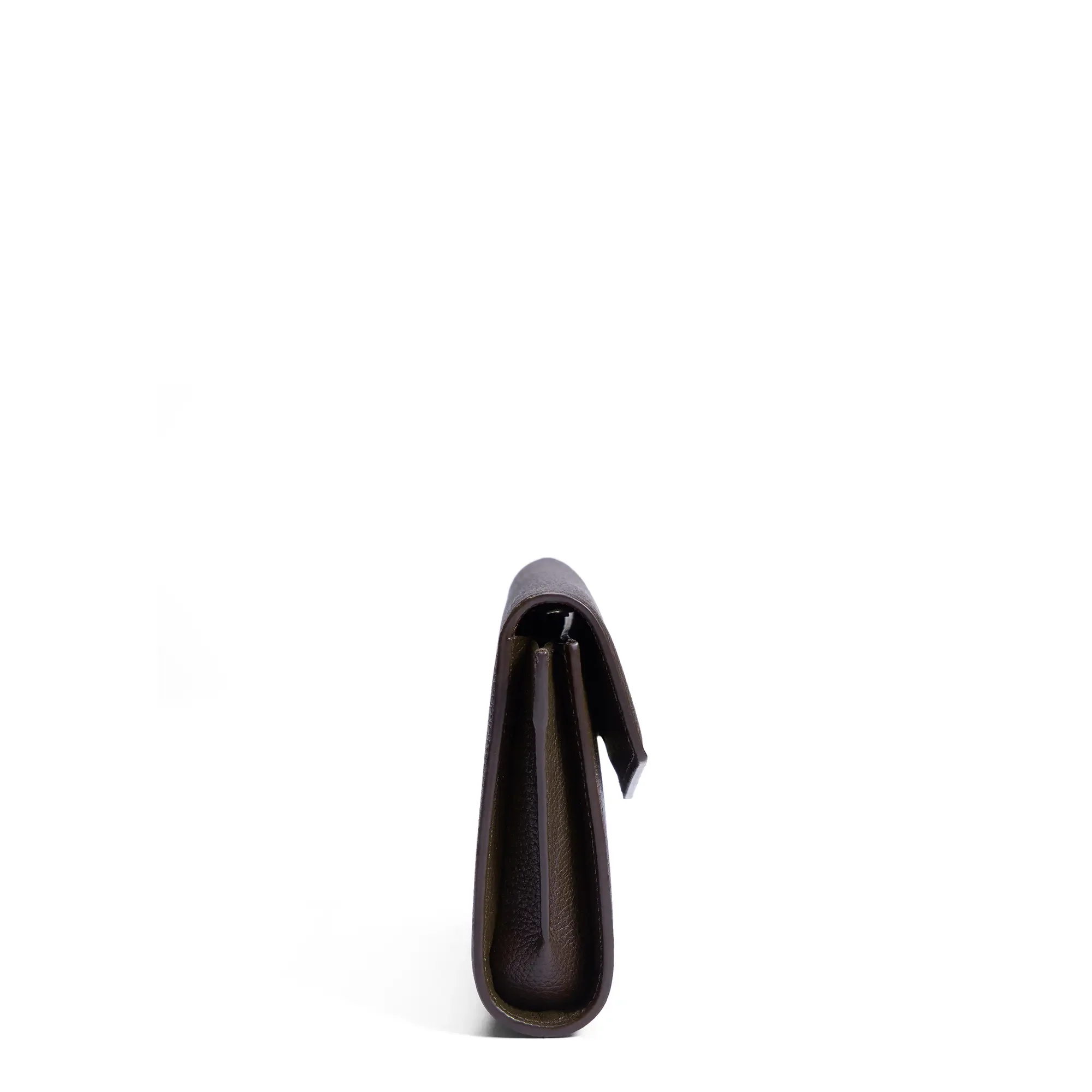 Honoré Lina Dark Brown Clutch With Detachable Shoulder Chain - Image 5
