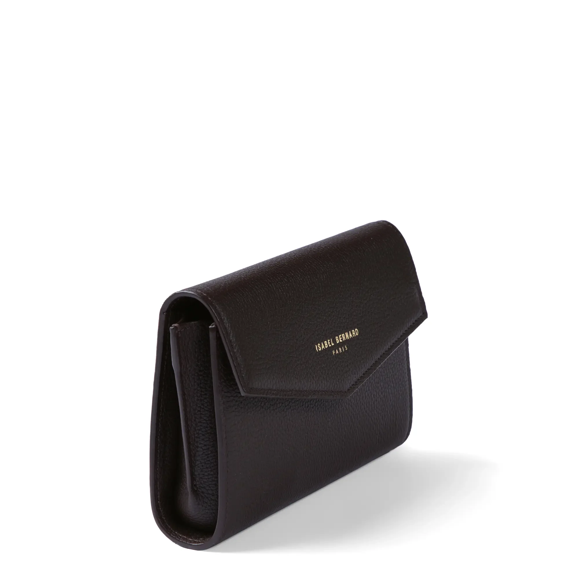 Honoré Lina Dark Brown Clutch With Detachable Shoulder Chain - Image 6