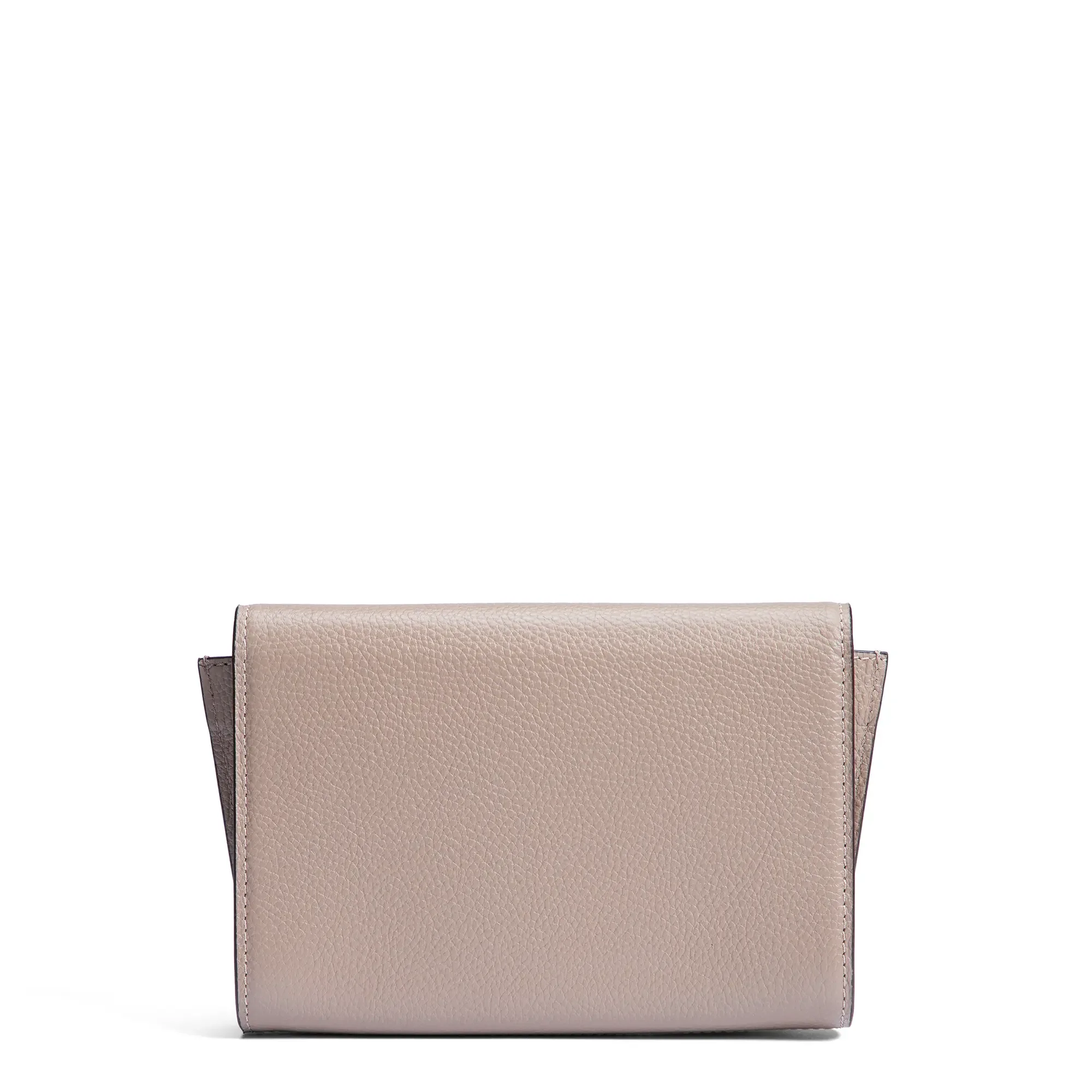 Honoré Lina Taupe Clutch With Detachable Shoulder Chain - Image 4