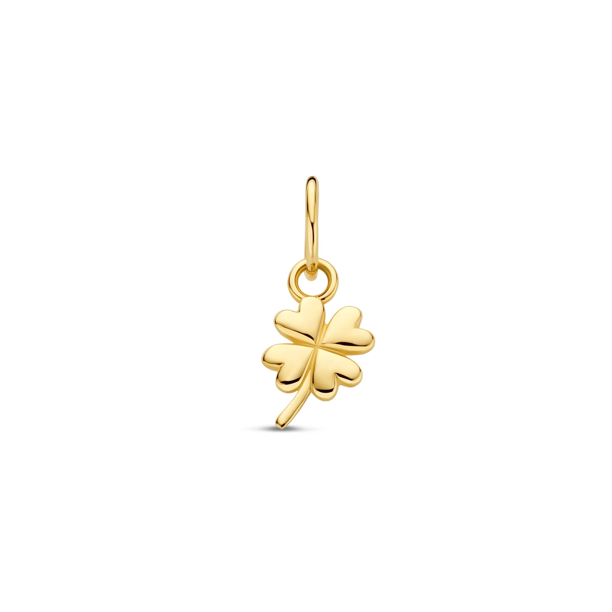 Le Marais Clover 14 karat gold charm