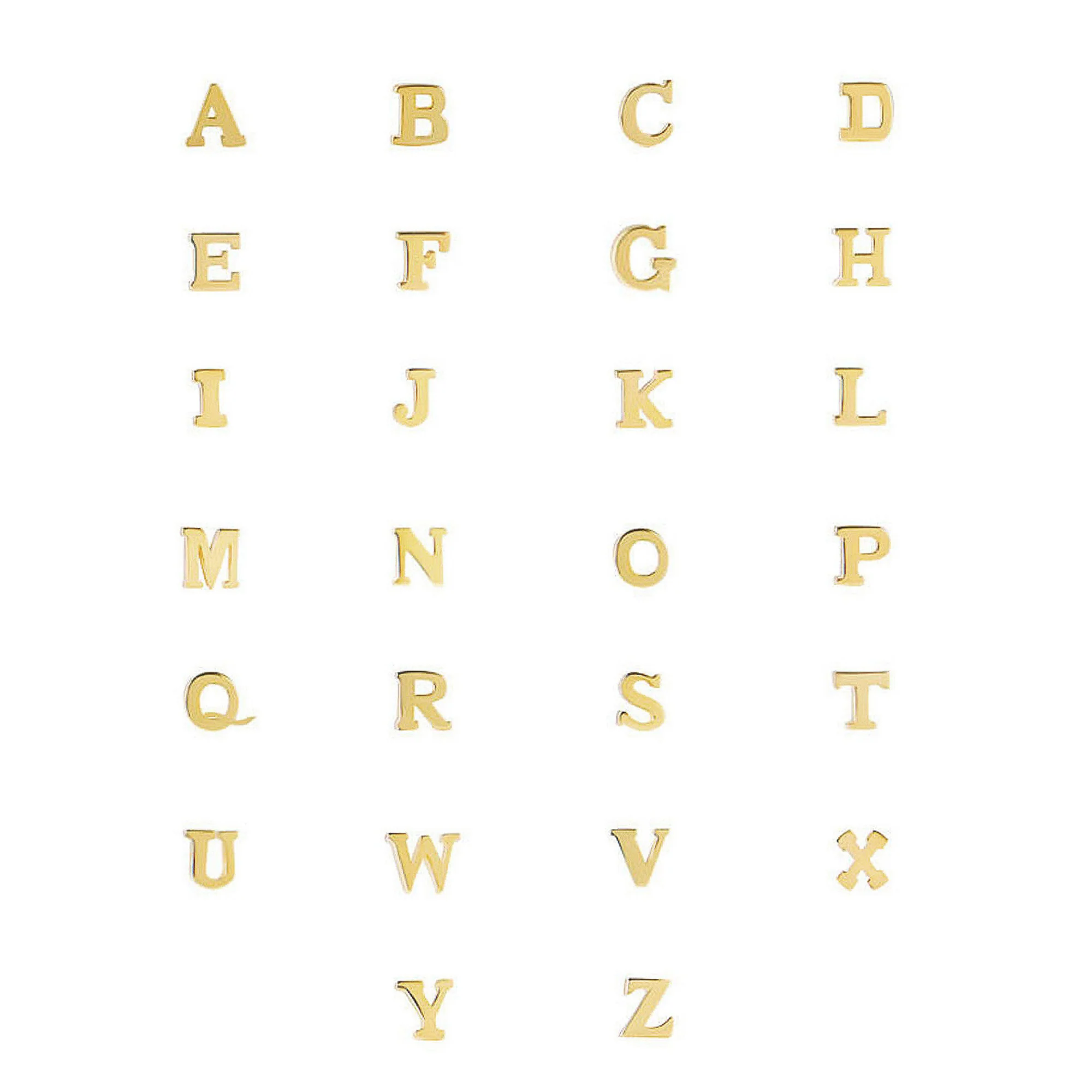 Le Marais Chloé 14 karat gold initial necklace with letter - Image 6