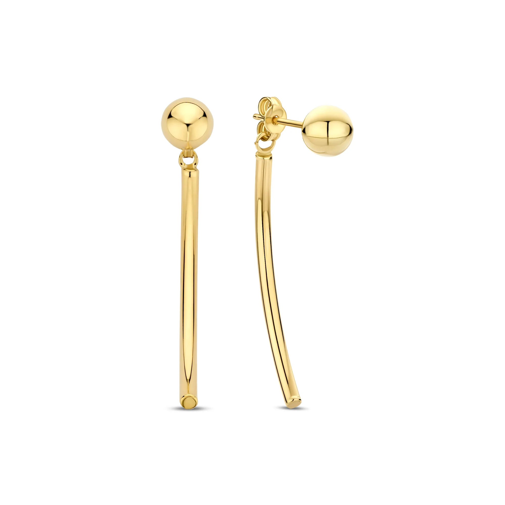 Rivoli Susette 14 karat gold earrings