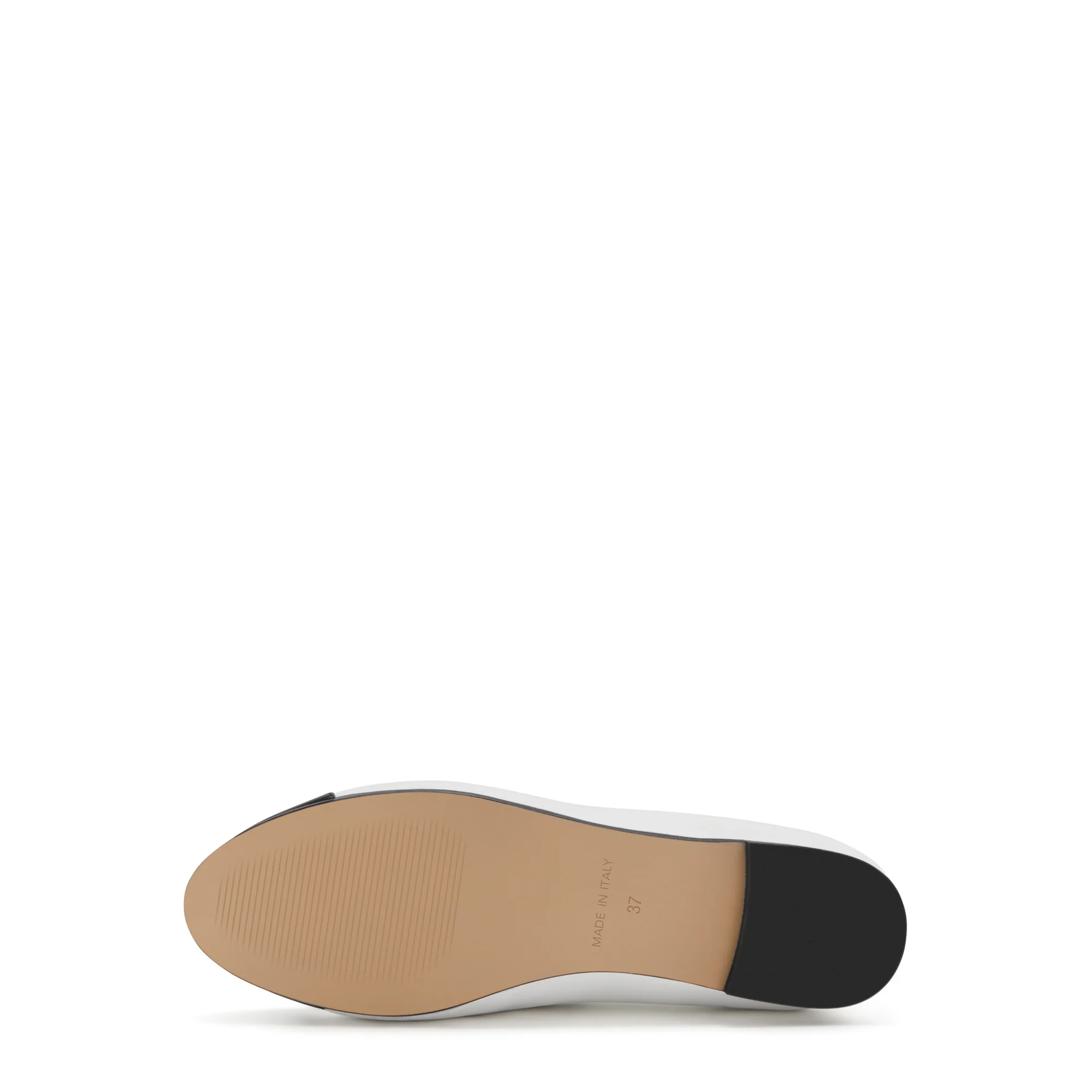 Vendôme Ynes white calfskin leather ballerinas - Image 7